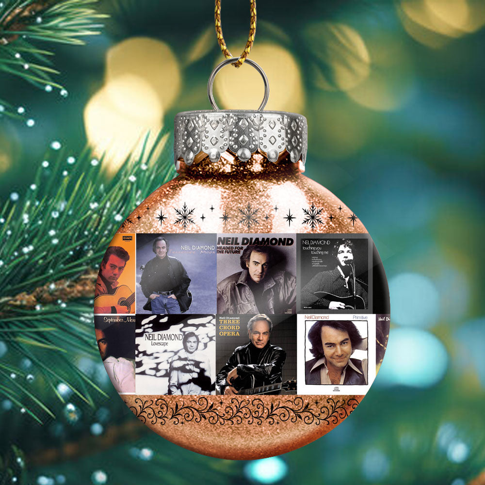 Neil Diamond Ball Ornament – A Sparkling Tribute to Timeless Classics