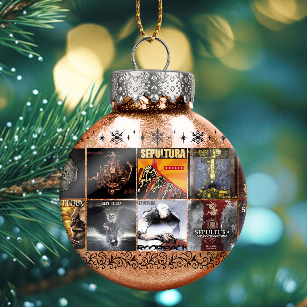 Sepultura Ornament – Metal Legends Meet Holiday Spirit
