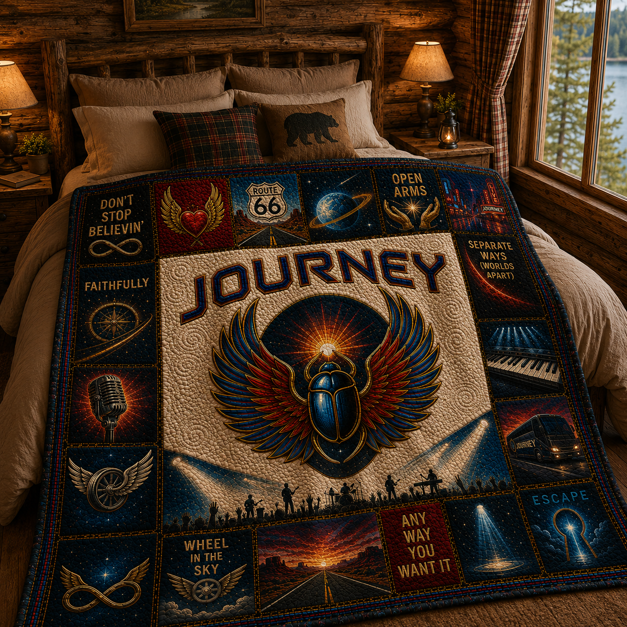 Journey Quilt Blanket – A Journey in Every Stitch