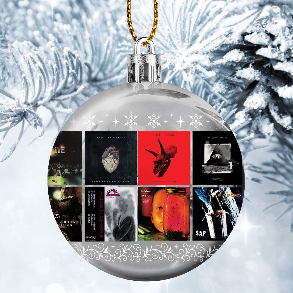Alice In Chains Ball Ornament – Grunge Legends Meet Holiday Spirit