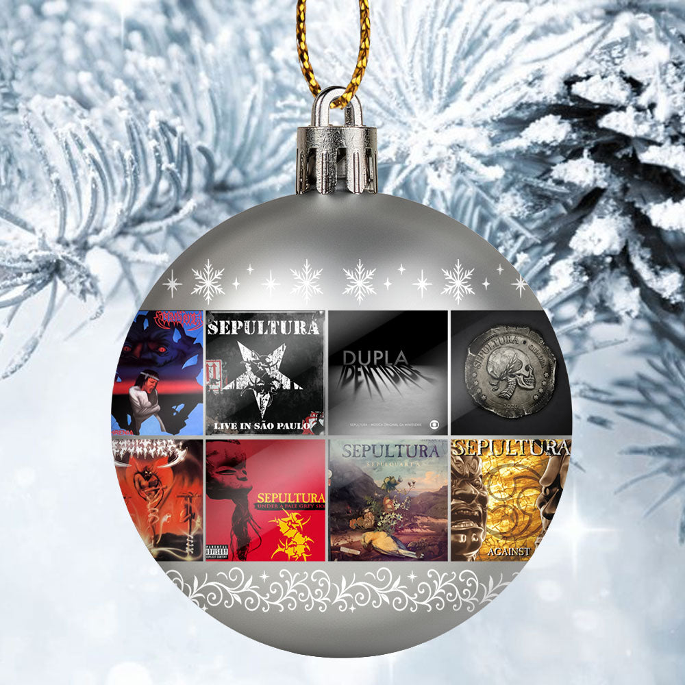 Sepultura Ornament – Metal Legends Meet Holiday Spirit