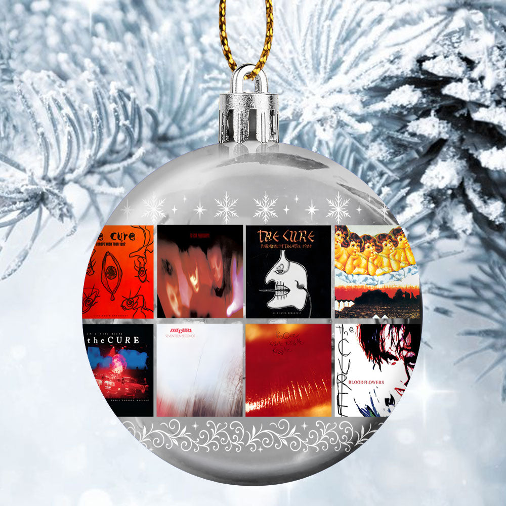 The Cure Ball Ornament – A Dreamy Holiday Keepsake for Lovers of Dark Romance and Sound