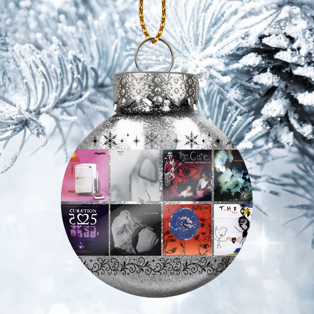 The Cure Ball Ornament – A Dreamy Holiday Keepsake for Lovers of Dark Romance and Sound