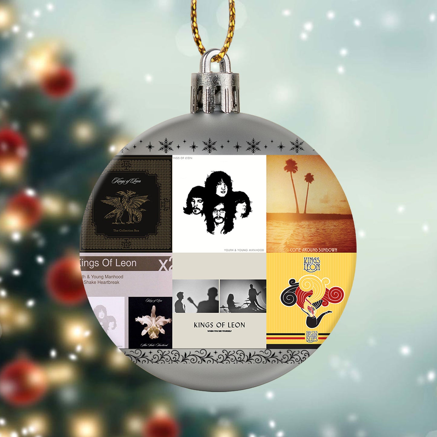Kings of Leon Ball Ornament – Southern Rock Revival