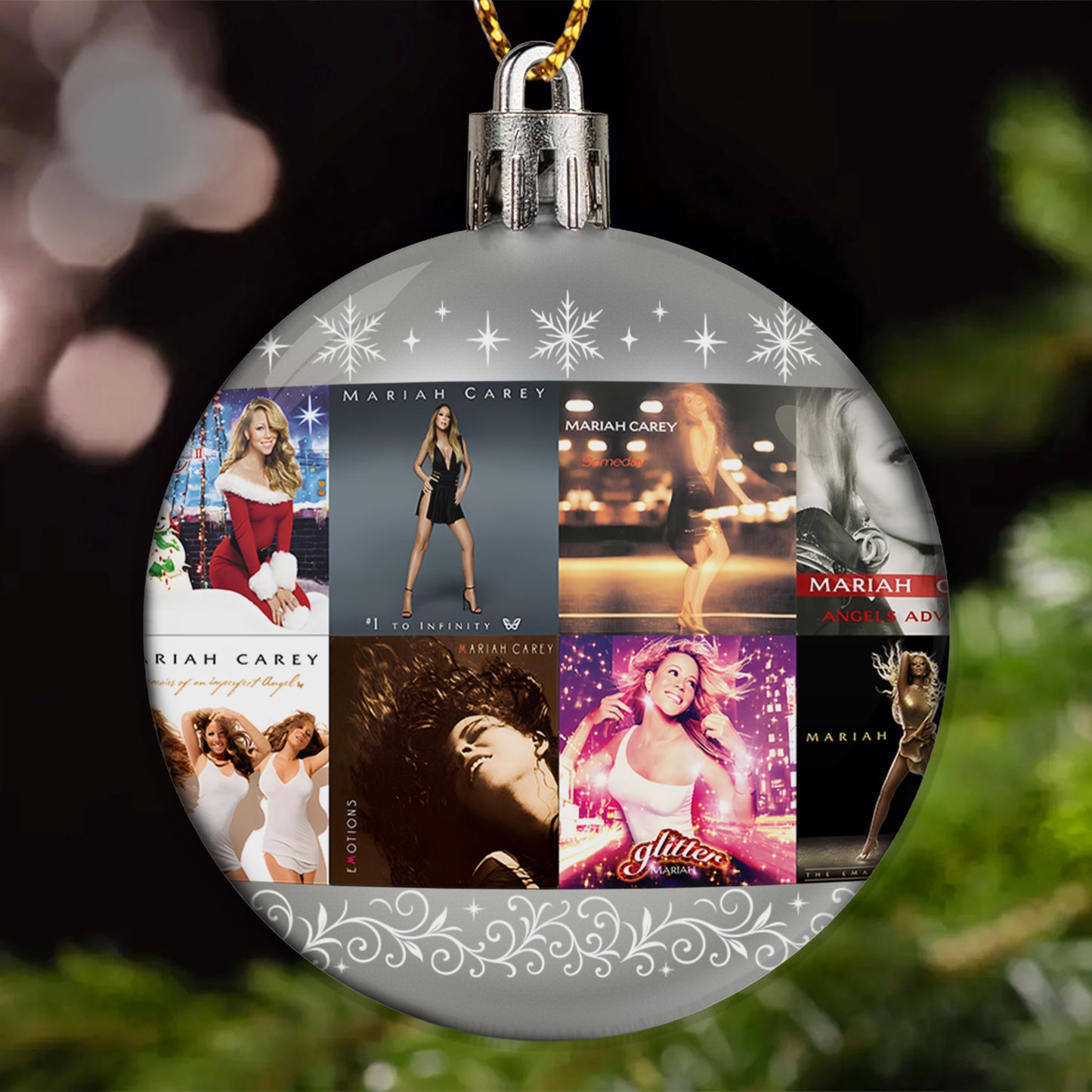 Mariah Carey Ball Ornament – A Sparkling Holiday Gift for Music Lovers