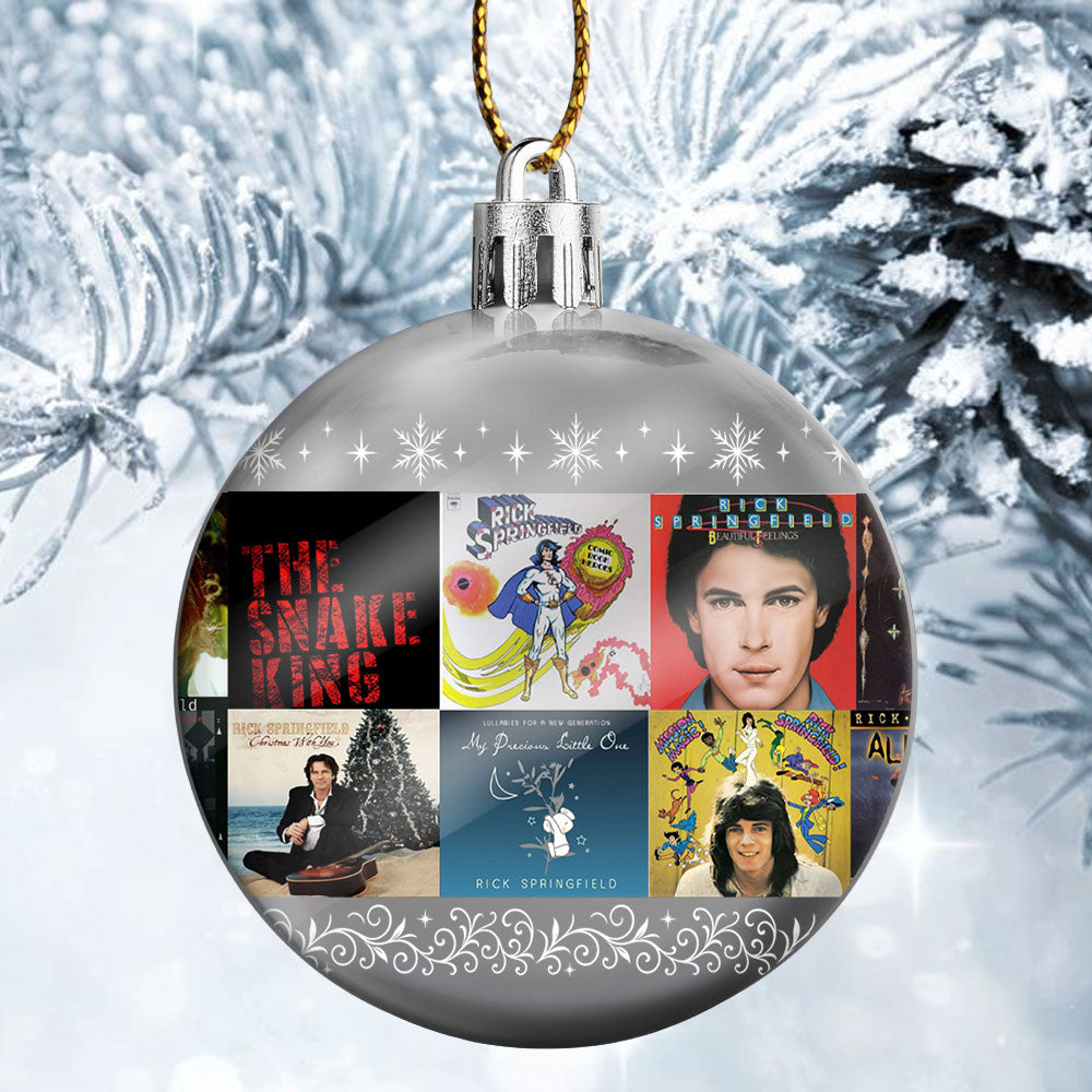 Rick Springfield Ball Ornament – Classic Rock Heartbeat