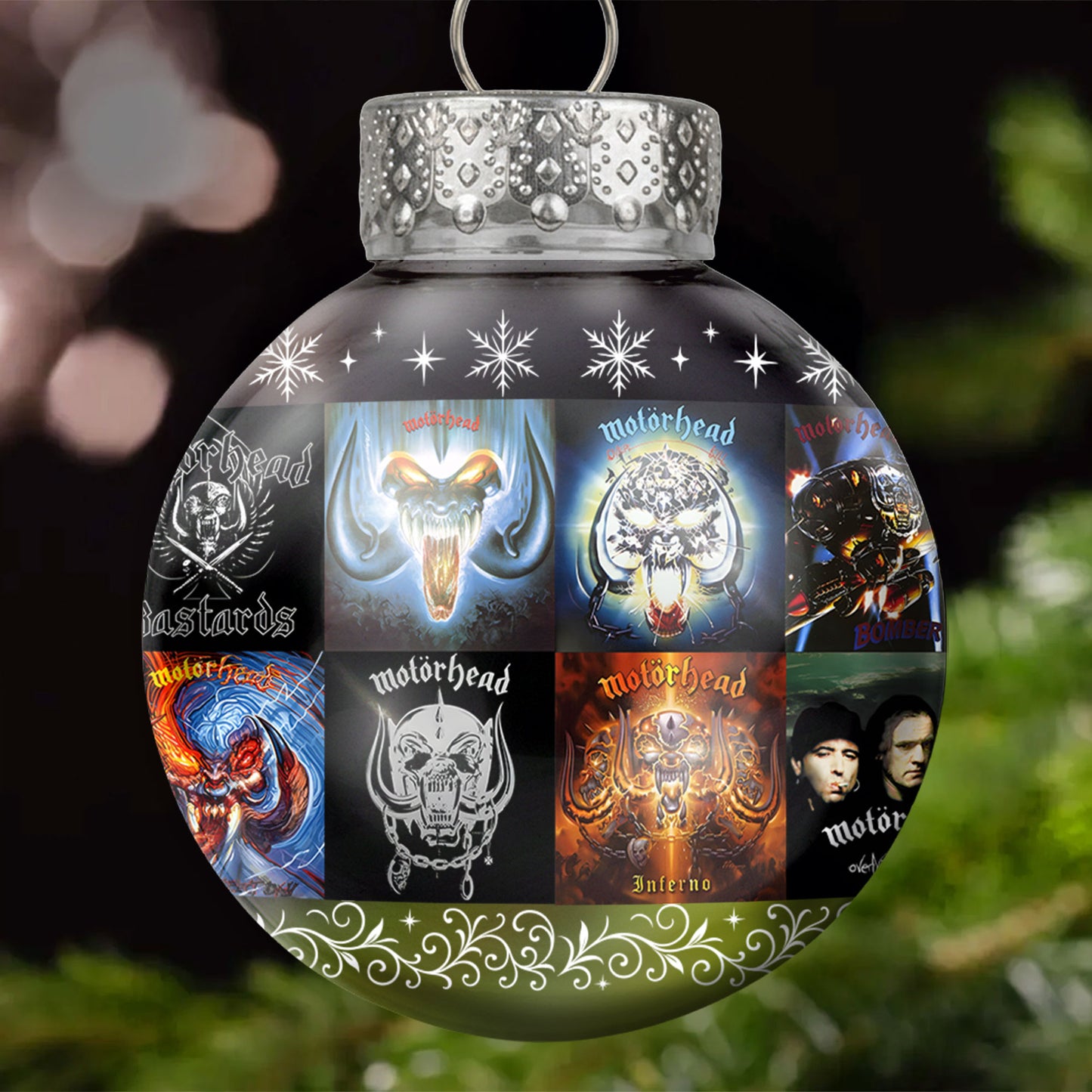 Motörhead Ball Ornament – Heavy Metal Legends Collection