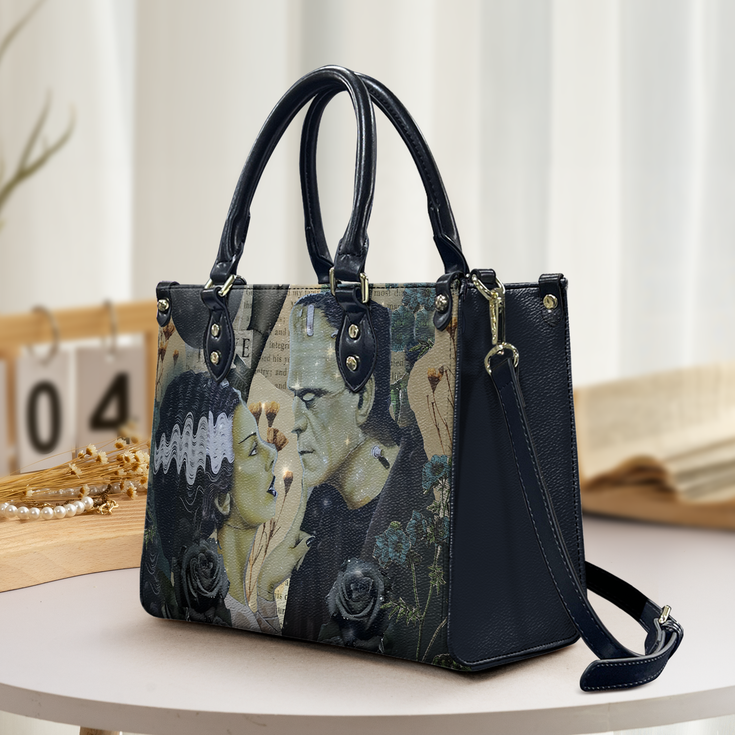 Frankenstein & Bride Leather Handbag & Wallet