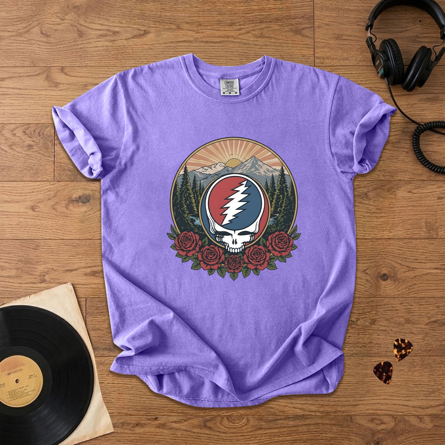 Grateful Dead Steal Your Face T-Shirt – Retro Rock Music Band Merch Tee