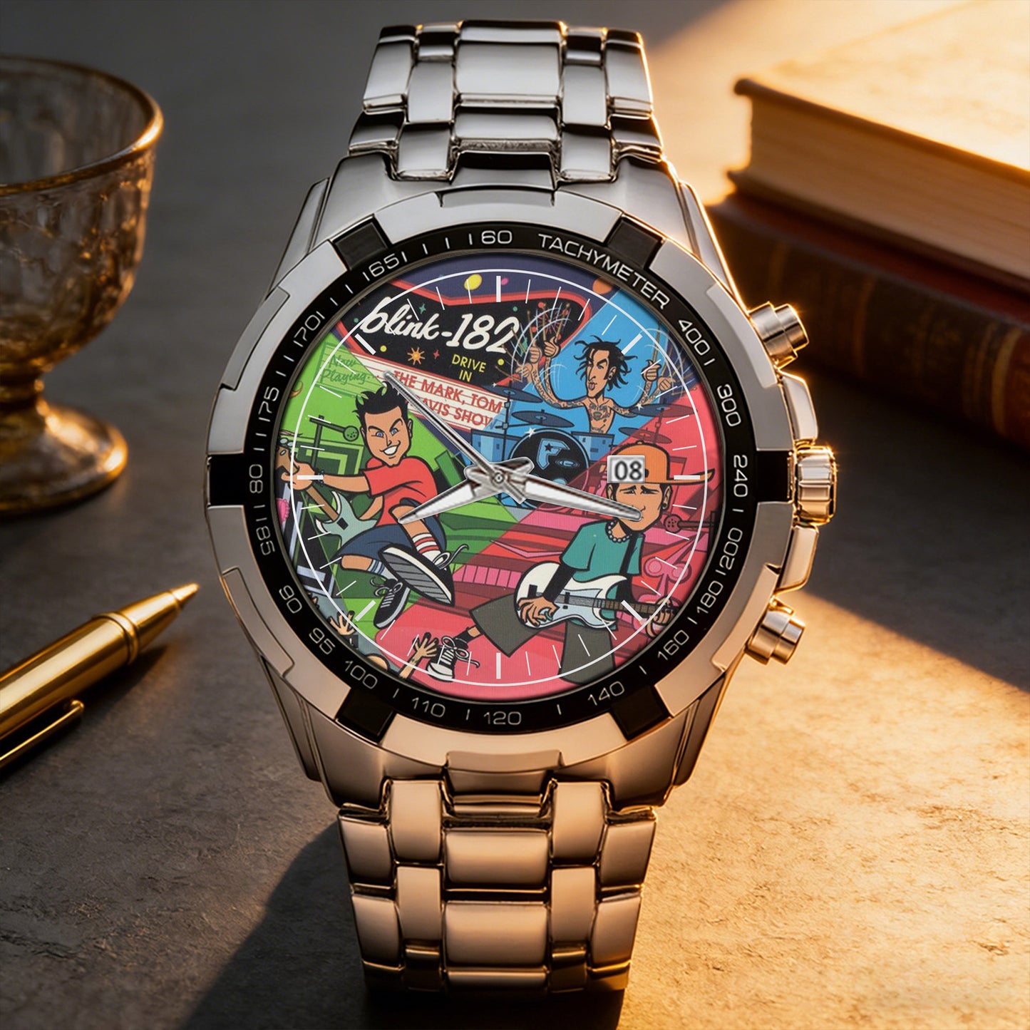 Blink - 182 Albums Collection Watch - Multiple Classic Album Designs Available