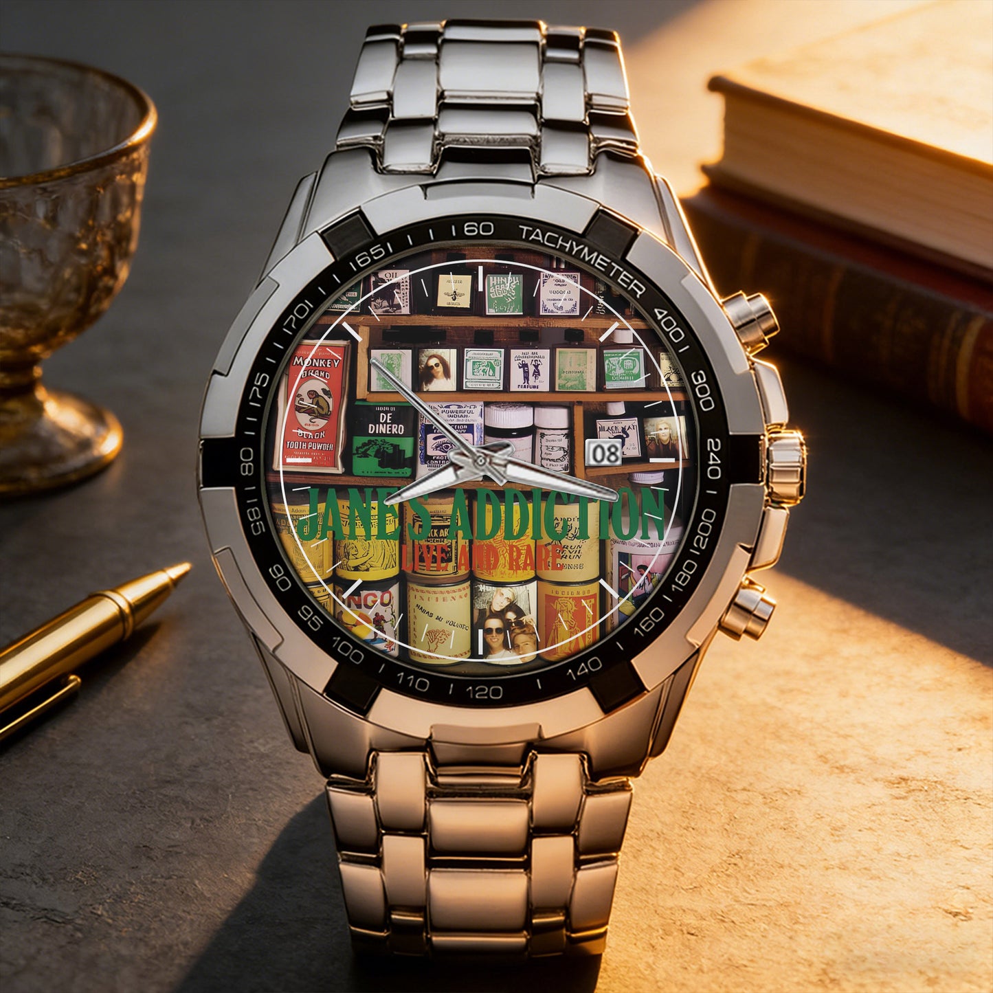 Jane's Addiction Albums Collection Watch - Multiple Classic Album Designs Available