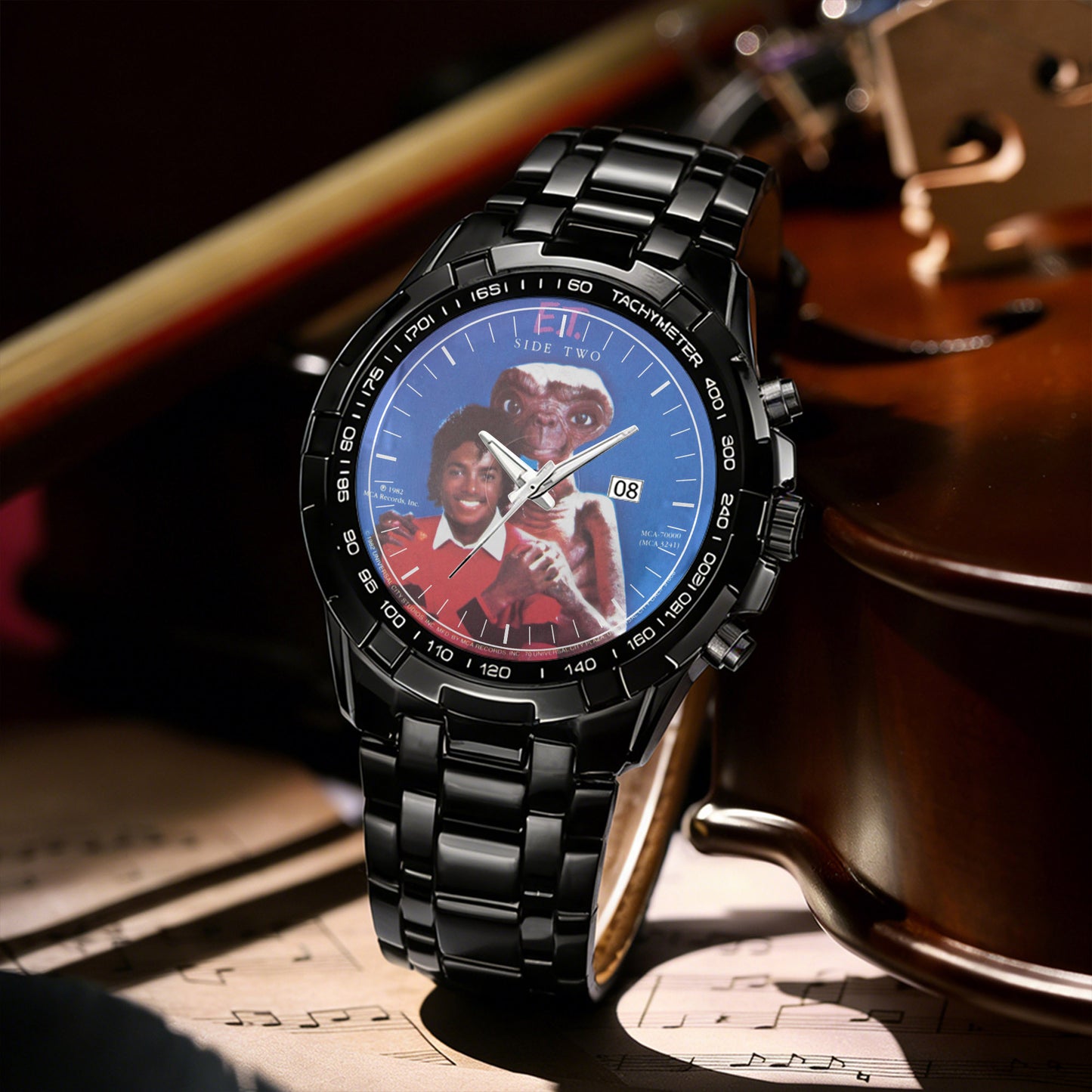 Michael Jackson Albums Collection Watch - Multiple Classic Album Designs Available