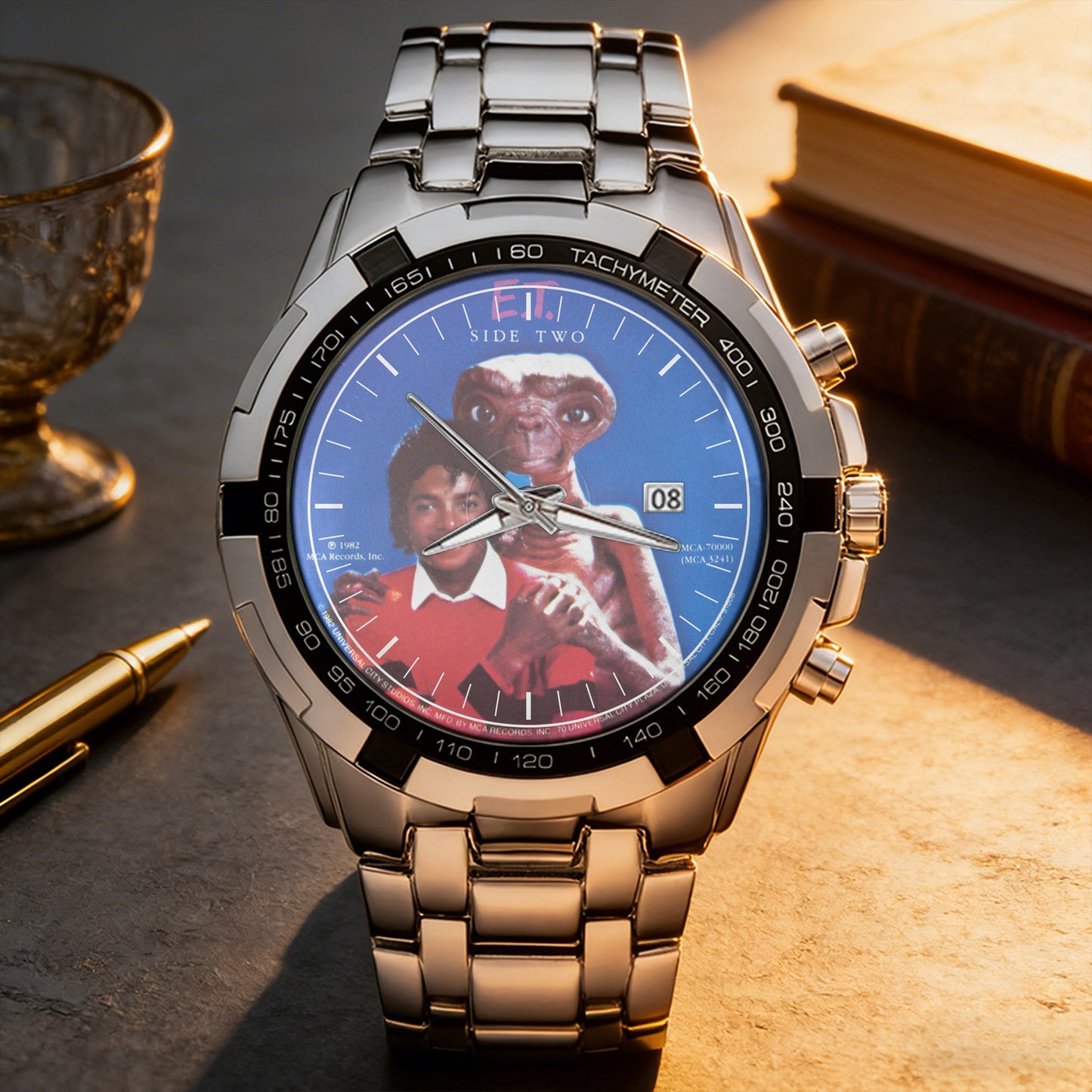 Michael Jackson Albums Collection Watch - Multiple Classic Album Designs Available