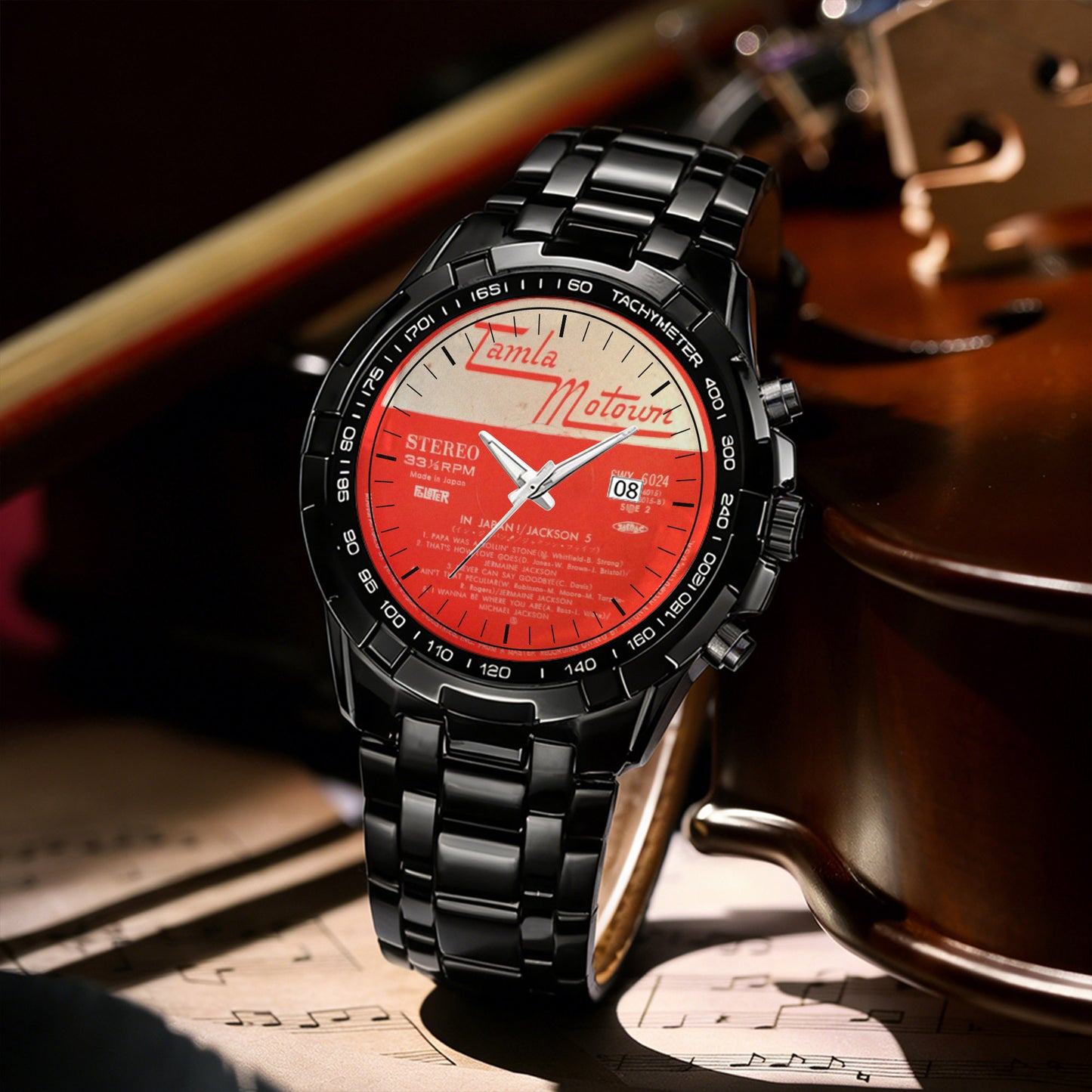 Michael Jackson Albums Collection Watch - Multiple Classic Album Designs Available