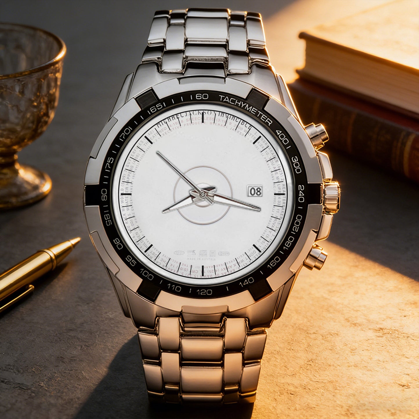 Michael Jackson Albums Collection Watch - Multiple Classic Album Designs Available