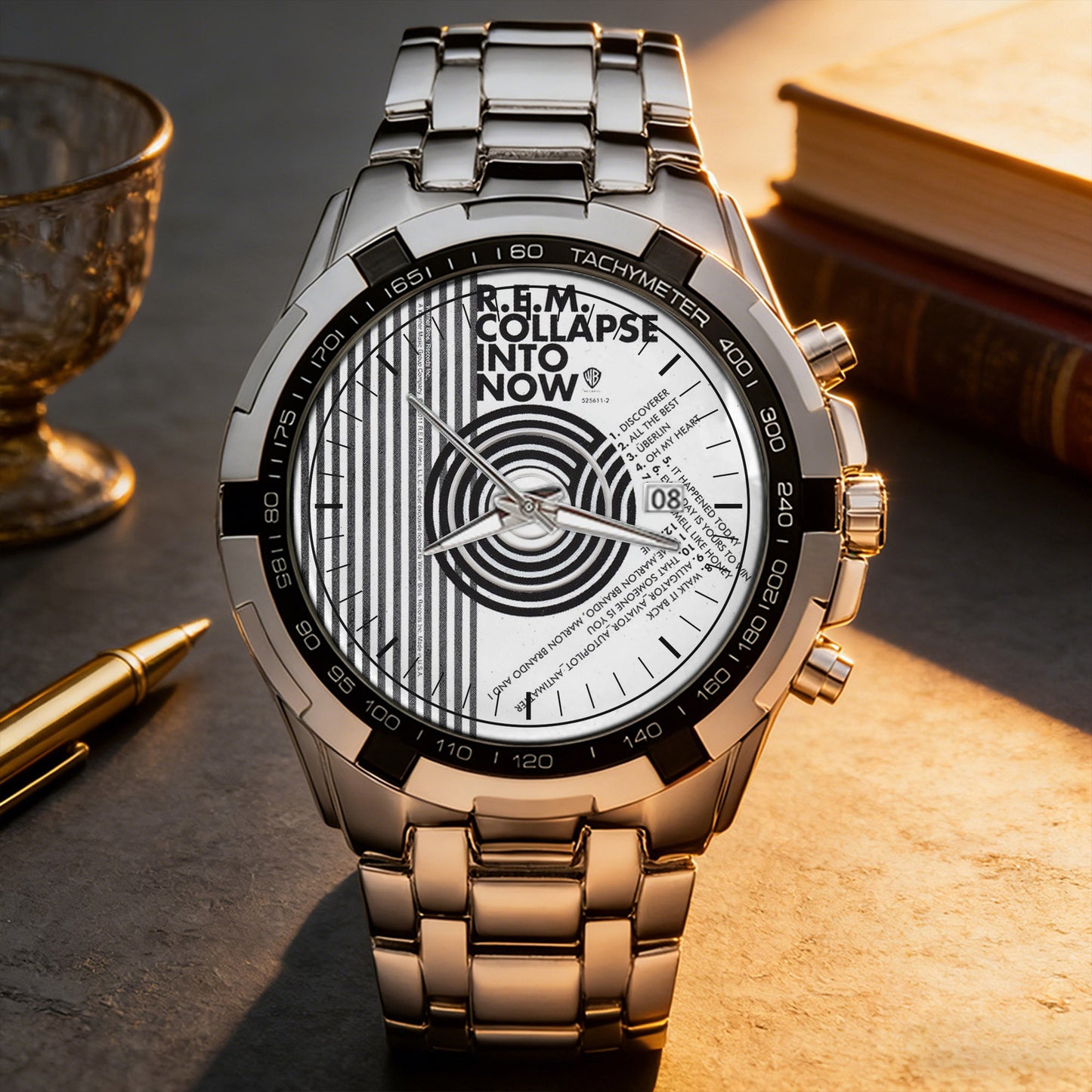 R.E.M Albums Collection Watch - Multiple Classic Album Designs Available