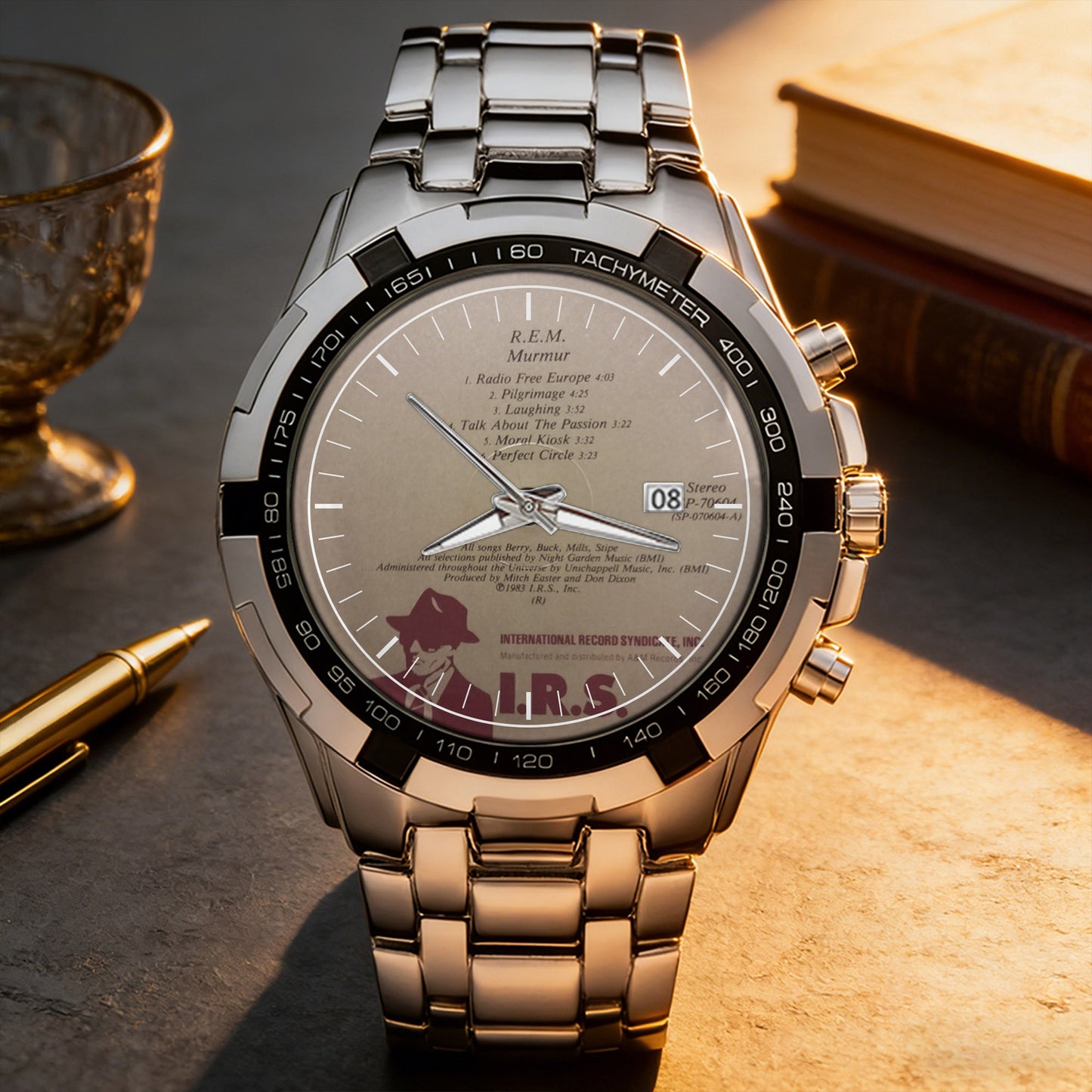 R.E.M Albums Collection Watch - Multiple Classic Album Designs Available