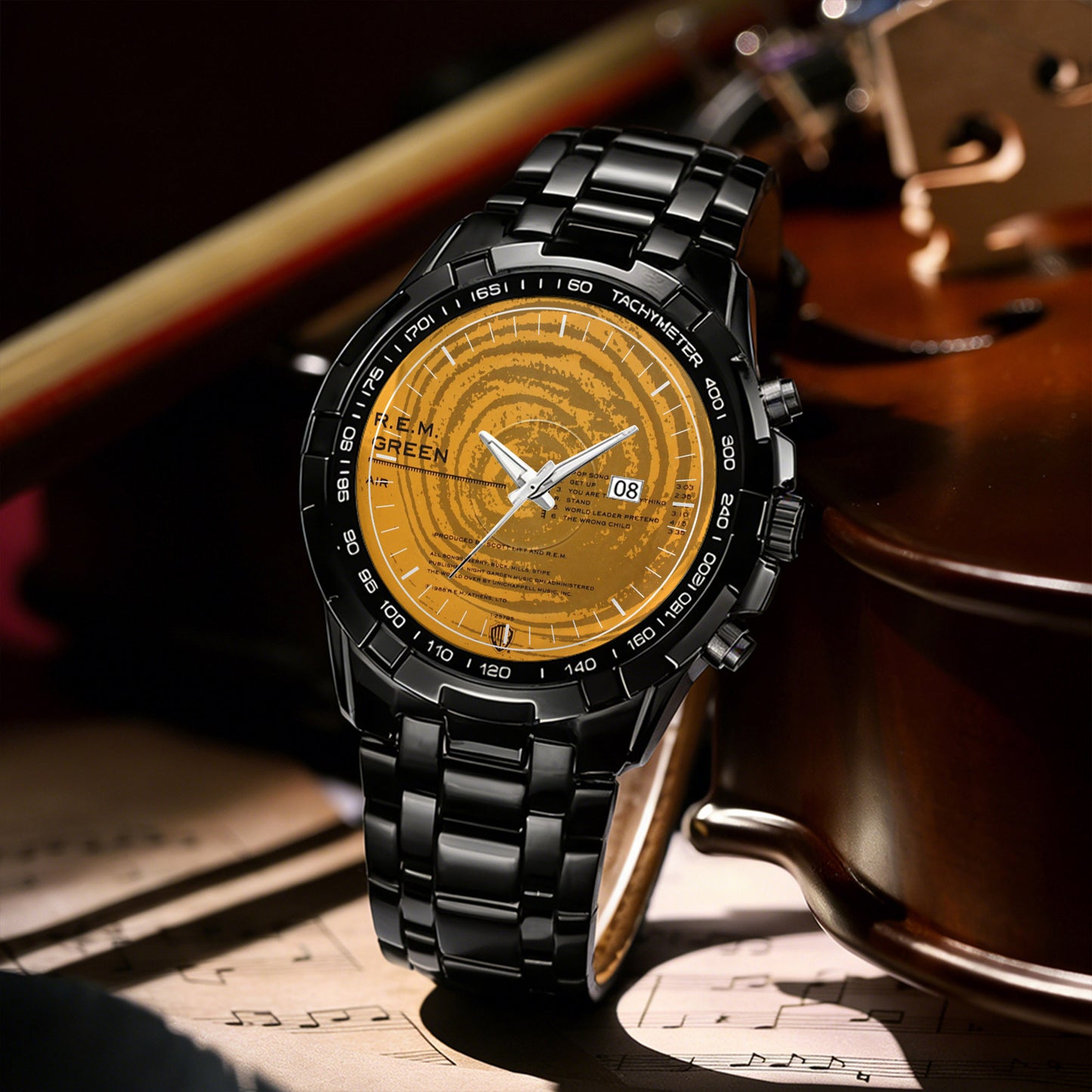 R.E.M Albums Collection Watch - Multiple Classic Album Designs Available