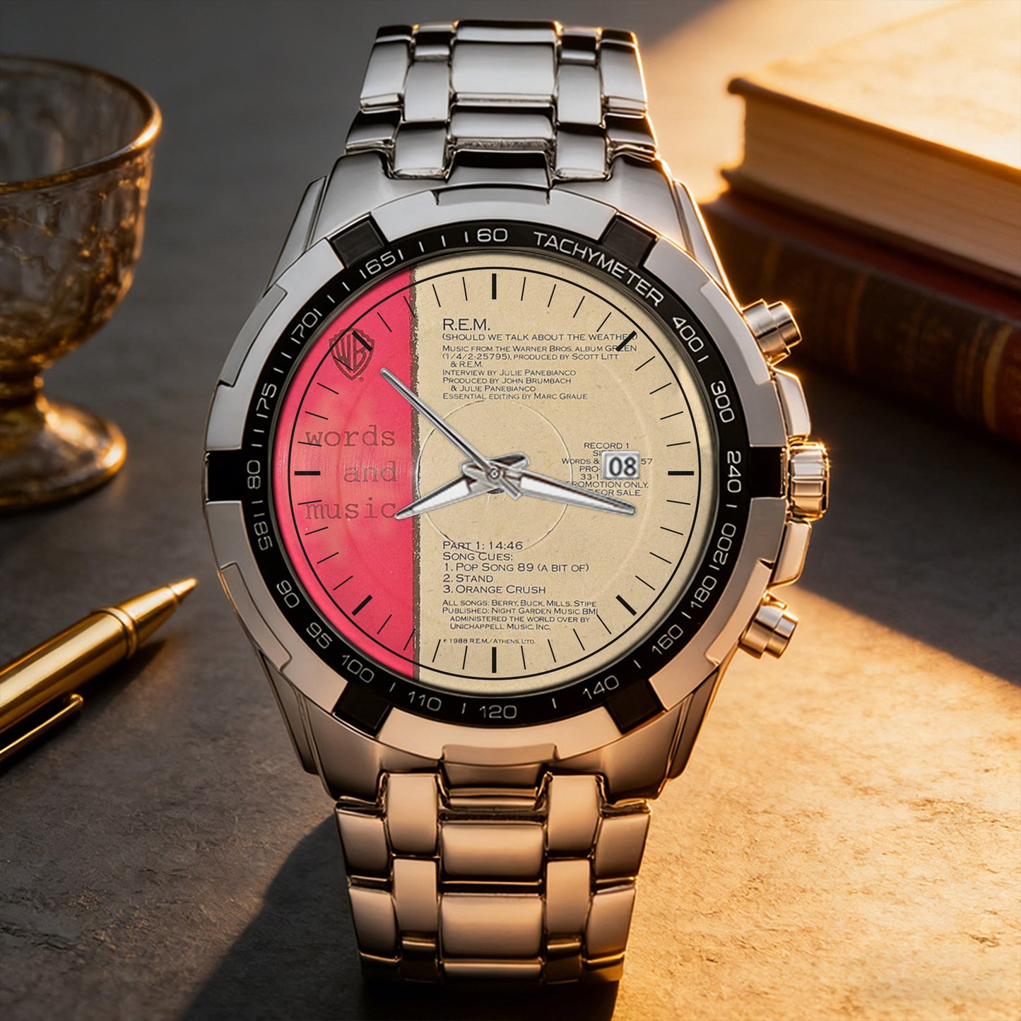 R.E.M Albums Collection Watch - Multiple Classic Album Designs Available