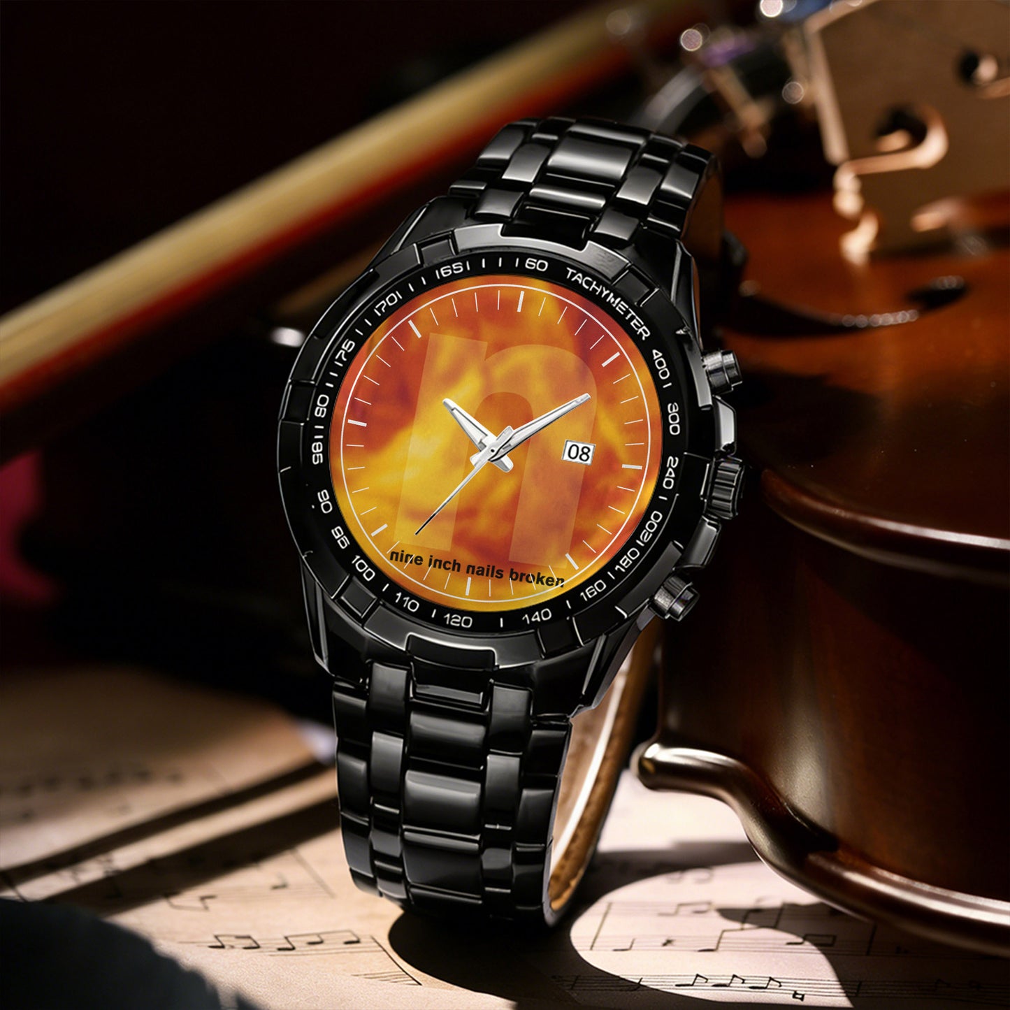 Nin Inch Nails Albums Collection Watch - Multiple Classic Album Designs Available