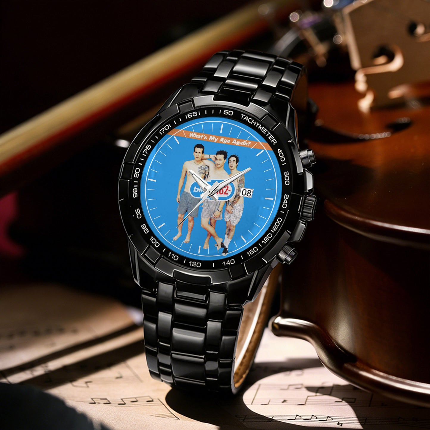 Blink - 182 Albums Collection Watch - Multiple Classic Album Designs Available