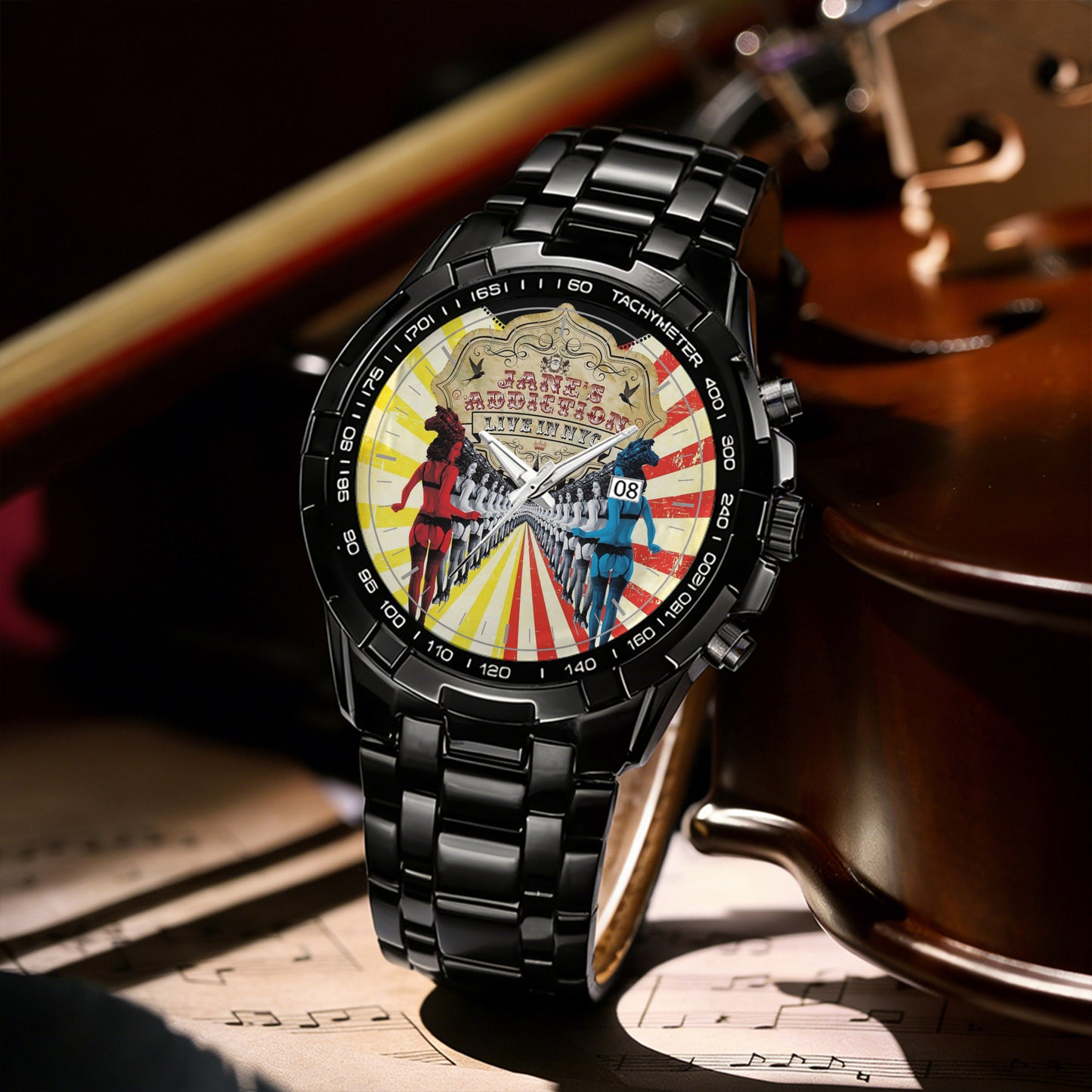 Jane's Addiction Albums Collection Watch - Multiple Classic Album Designs Available