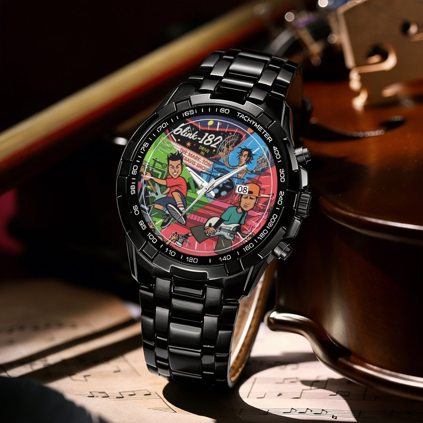 Blink - 182 Albums Collection Watch - Multiple Classic Album Designs Available