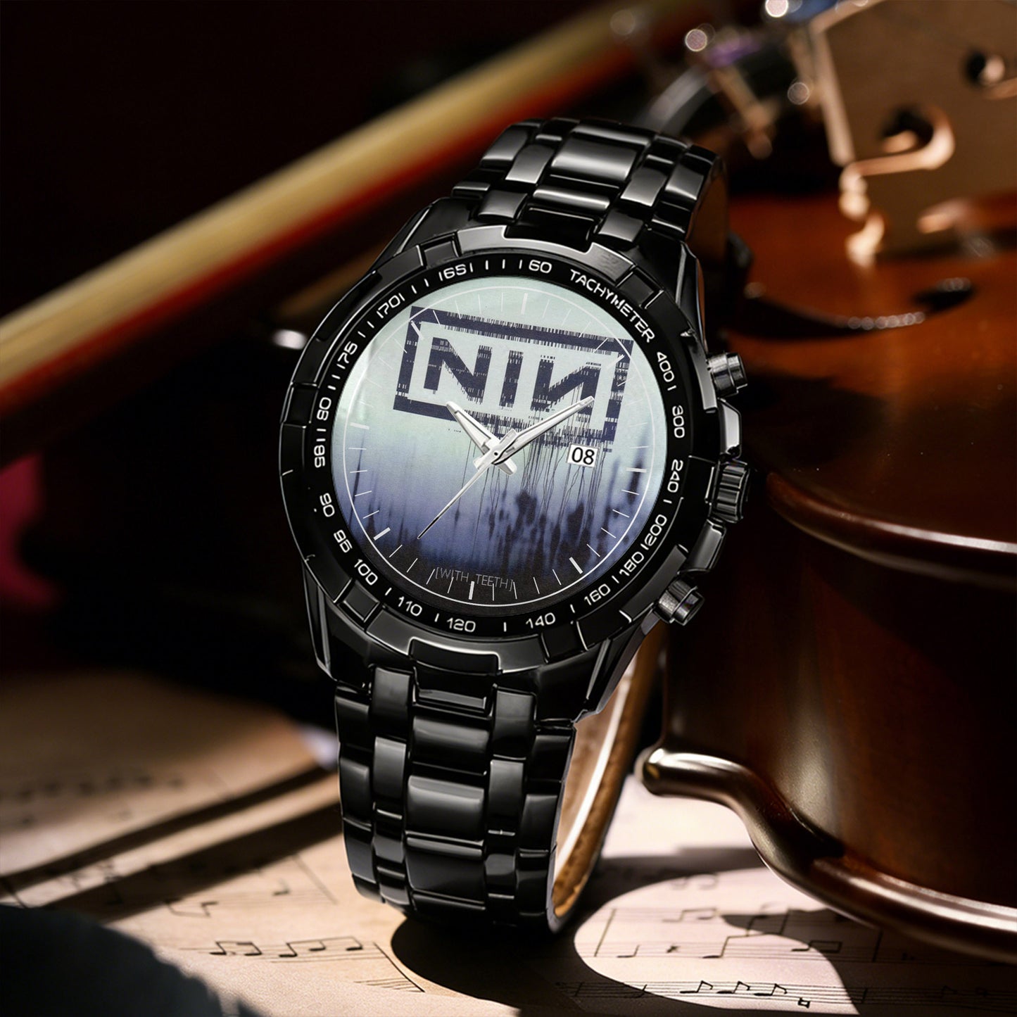 Nin Inch Nails Albums Collection Watch - Multiple Classic Album Designs Available