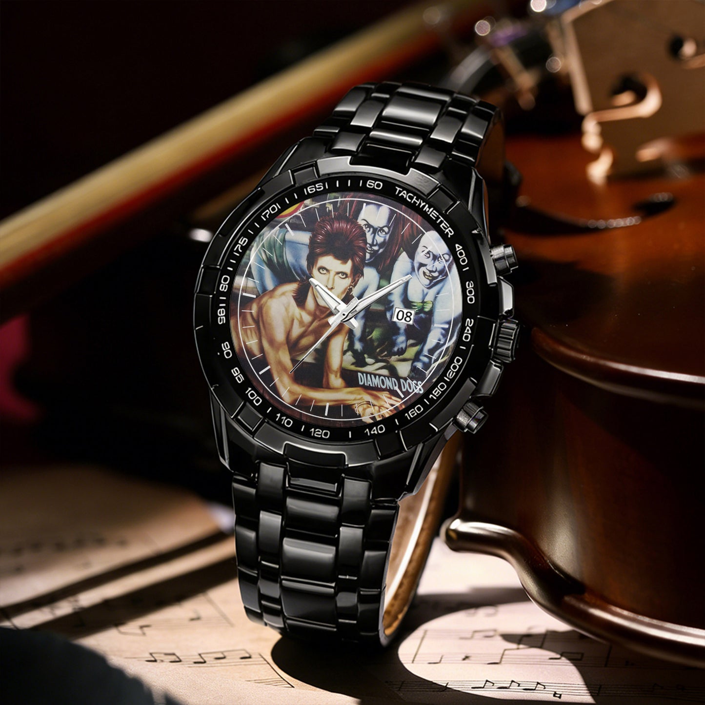 David Bowie Albums Collection Watch - Multiple Classic Album Designs Available