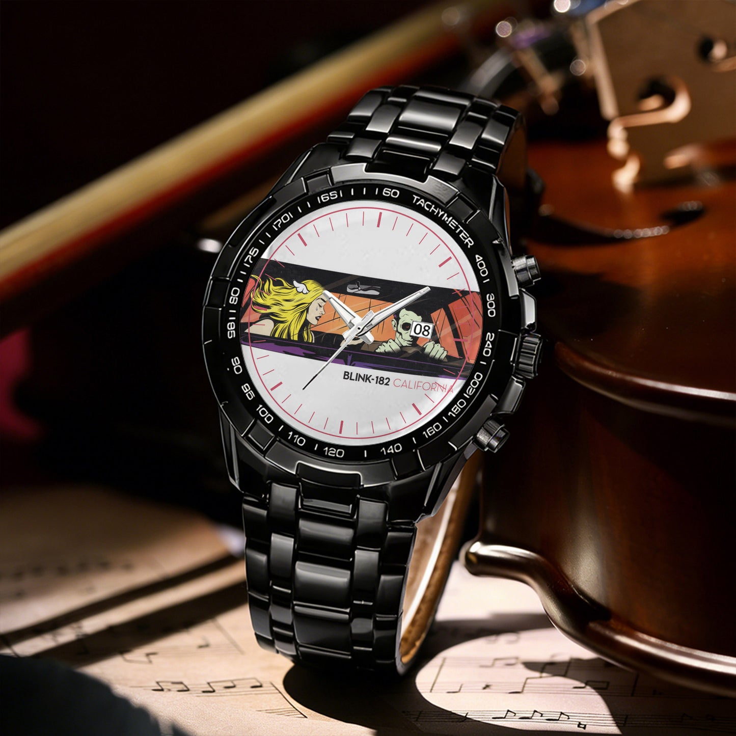 Blink - 182 Albums Collection Watch - Multiple Classic Album Designs Available