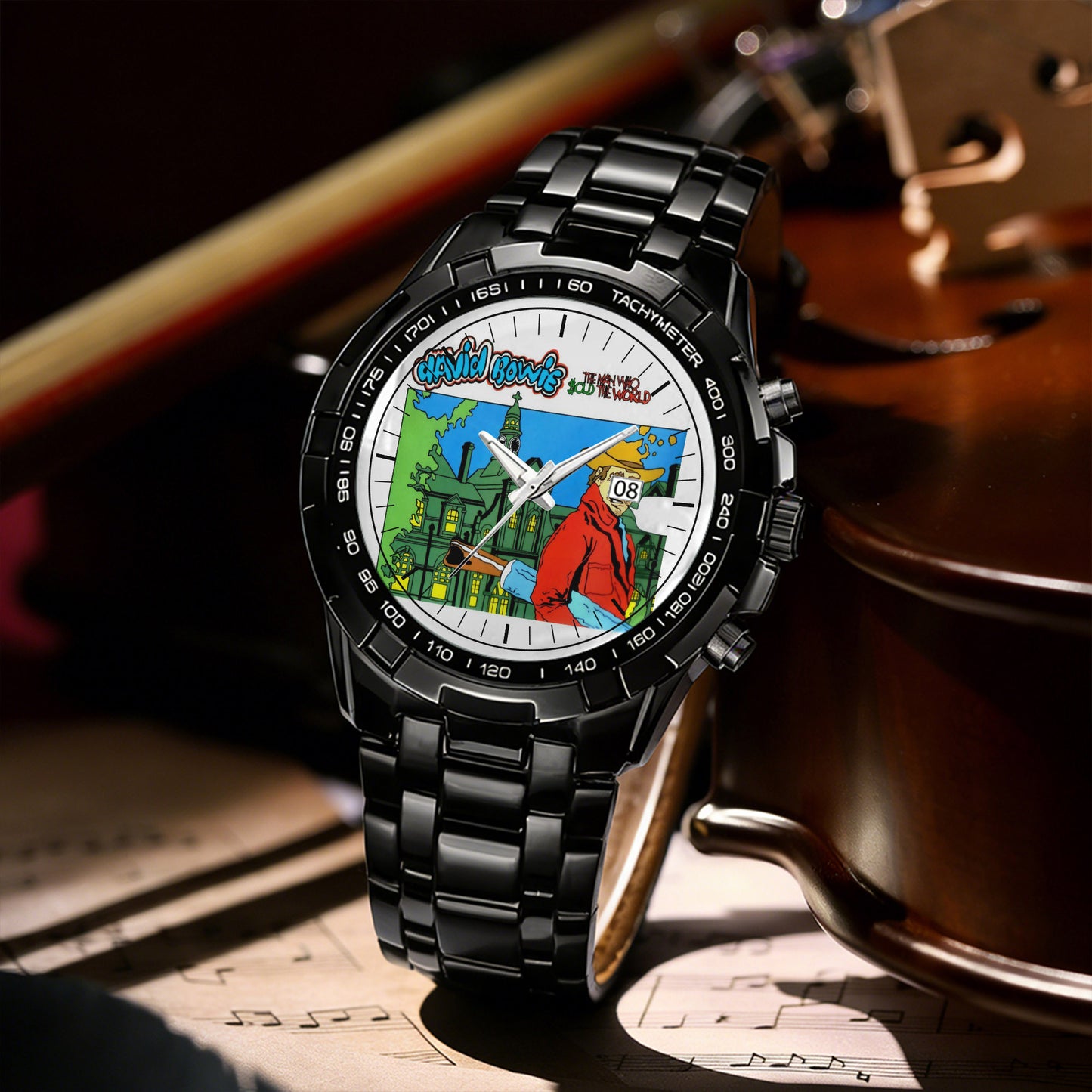 David Bowie Albums Collection Watch - Multiple Classic Album Designs Available