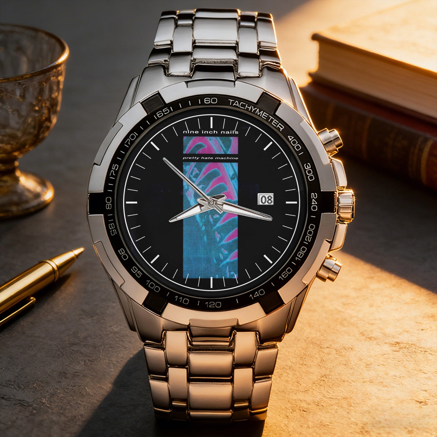 Nin Inch Nails Albums Collection Watch - Multiple Classic Album Designs Available