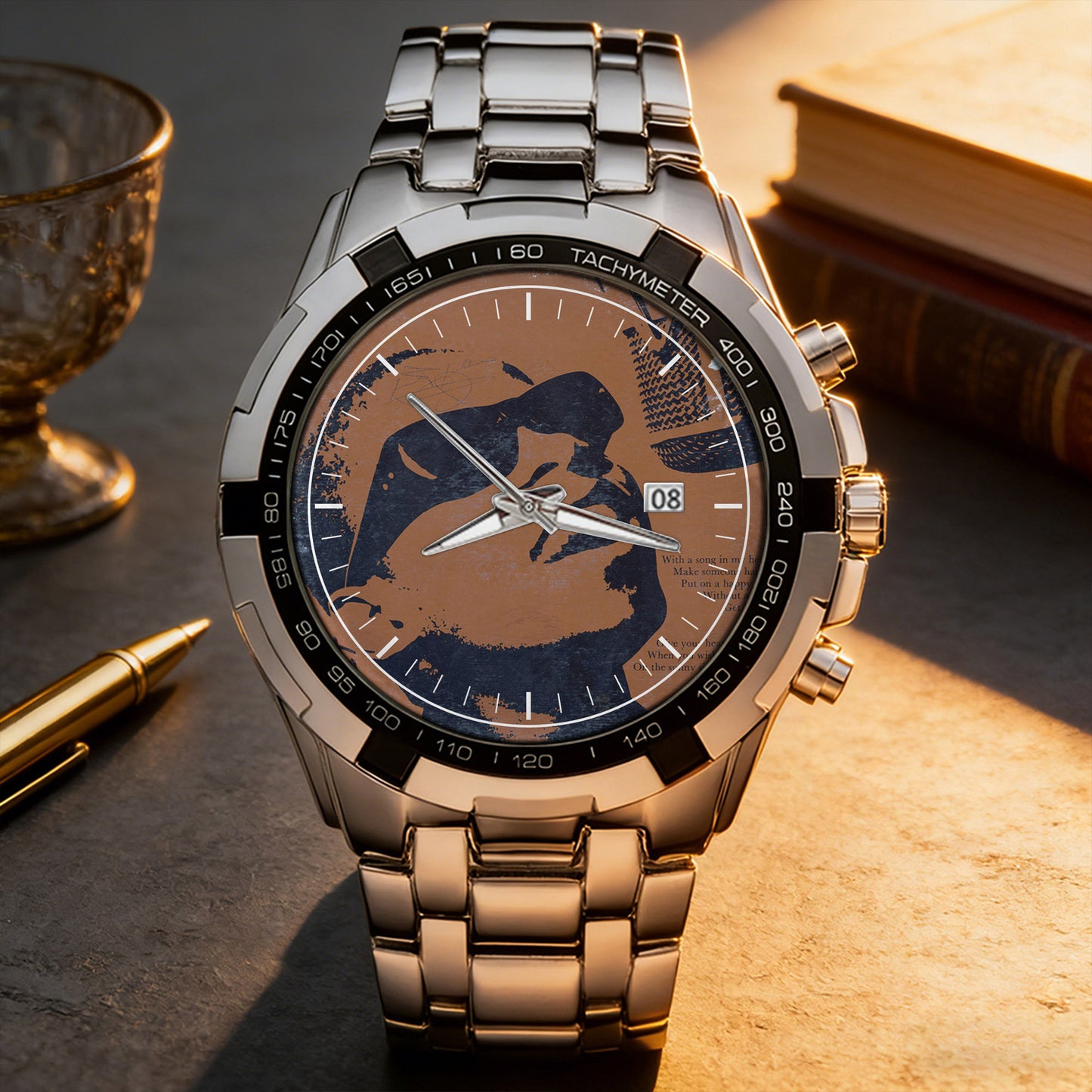 Stevie Wonder Albums Collection Watch - Multiple Classic Album Designs Available