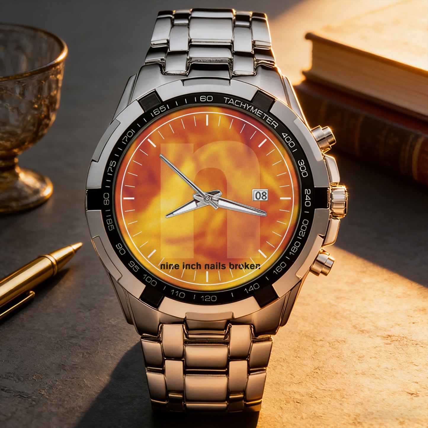 Nin Inch Nails Albums Collection Watch - Multiple Classic Album Designs Available