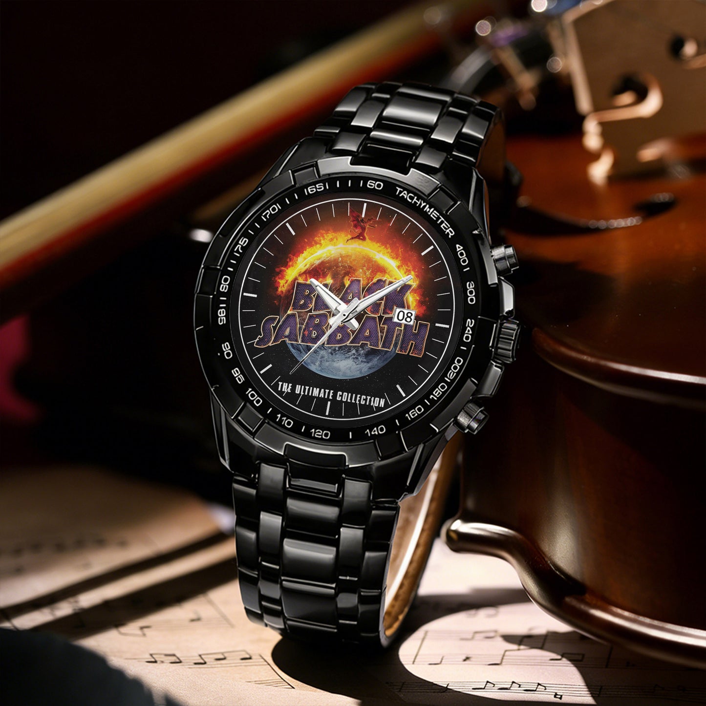 Black Sabbath Albums Collection Watch - Multiple Classic Album Designs Available