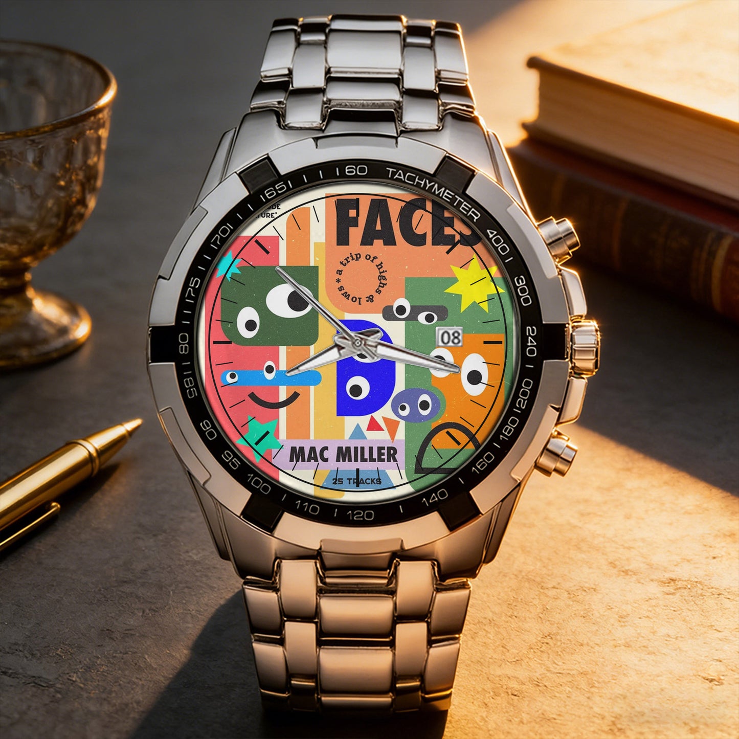 Mac Miller Albums Collection Watch - Multiple Classic Album Designs Available