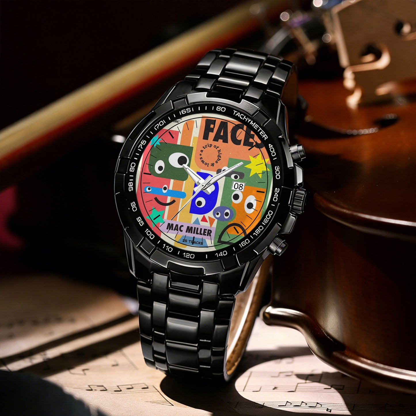 Mac Miller Albums Collection Watch - Multiple Classic Album Designs Available