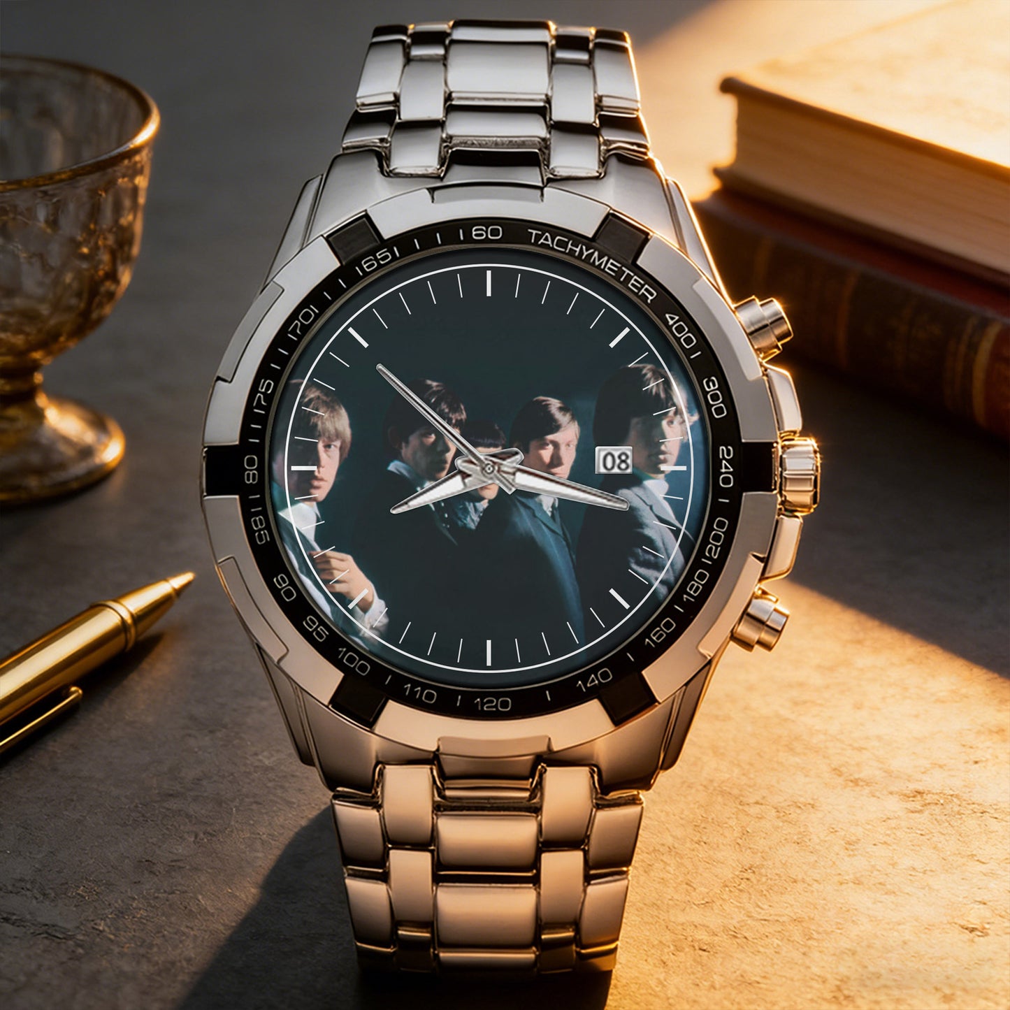 The Rolling Stones Albums Collection Watch - Multiple Classic Album Designs Available