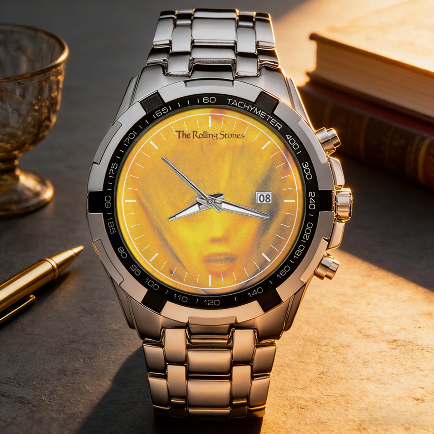 The Rolling Stones Albums Collection Watch - Multiple Classic Album Designs Available