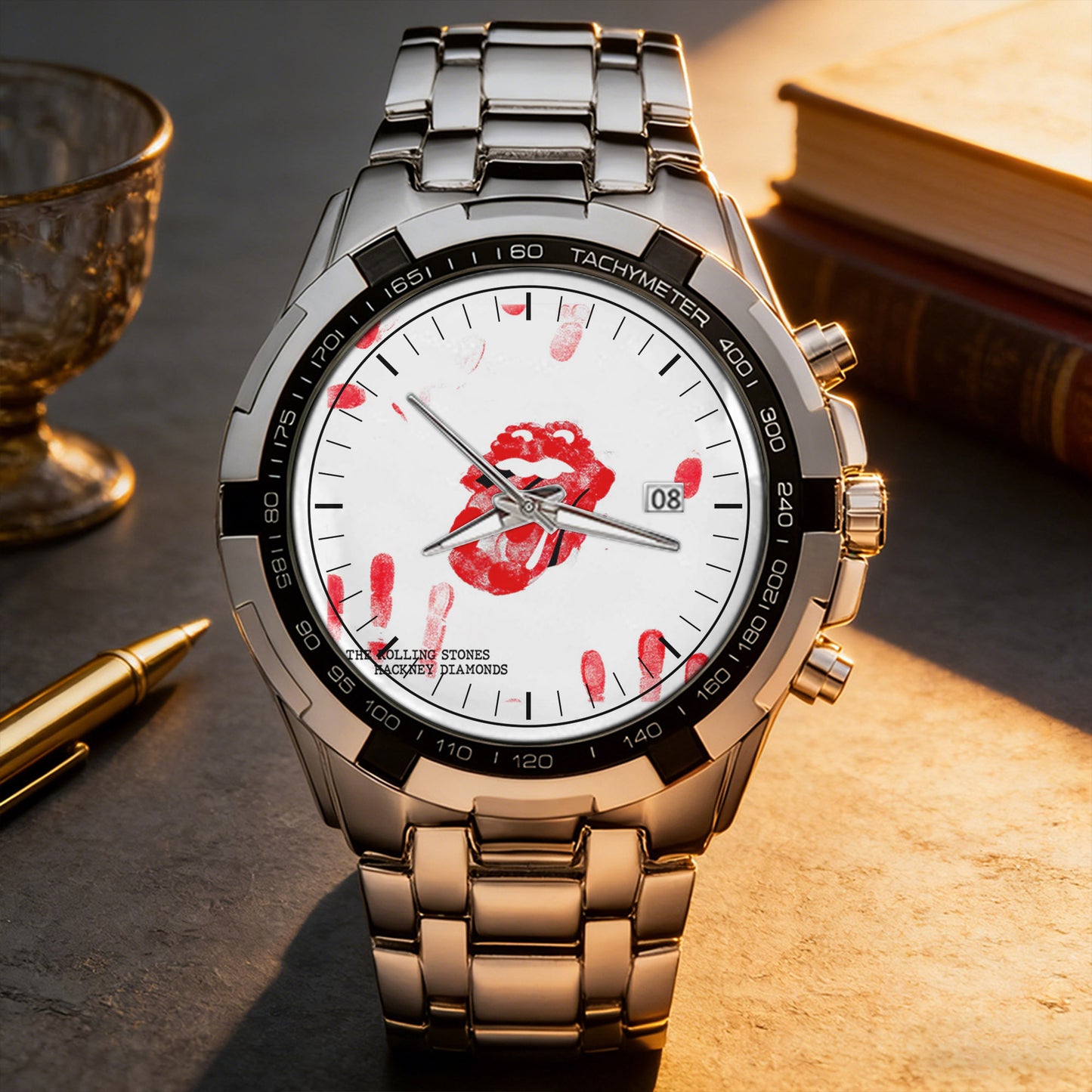 The Rolling Stones Albums Collection Watch - Multiple Classic Album Designs Available