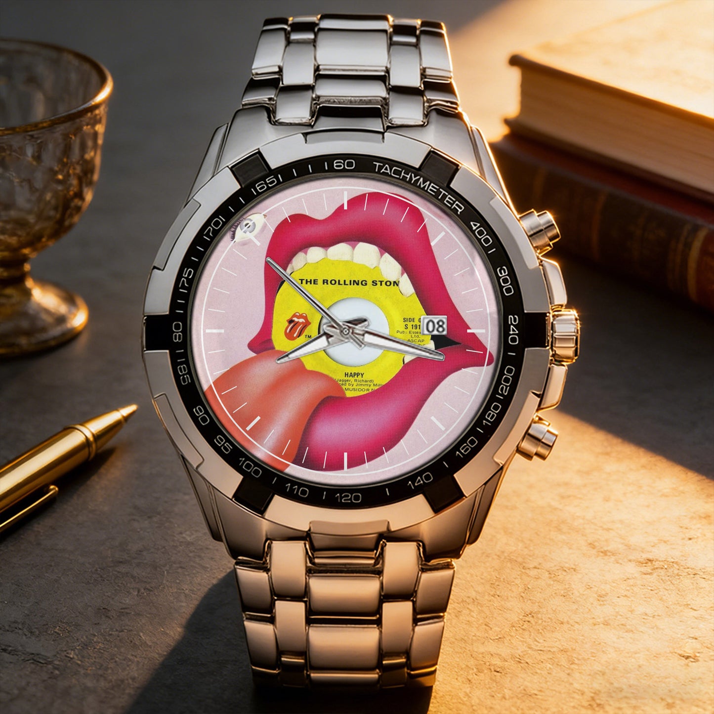 The Rolling Stones Albums Collection Watch - Multiple Classic Album Designs Available