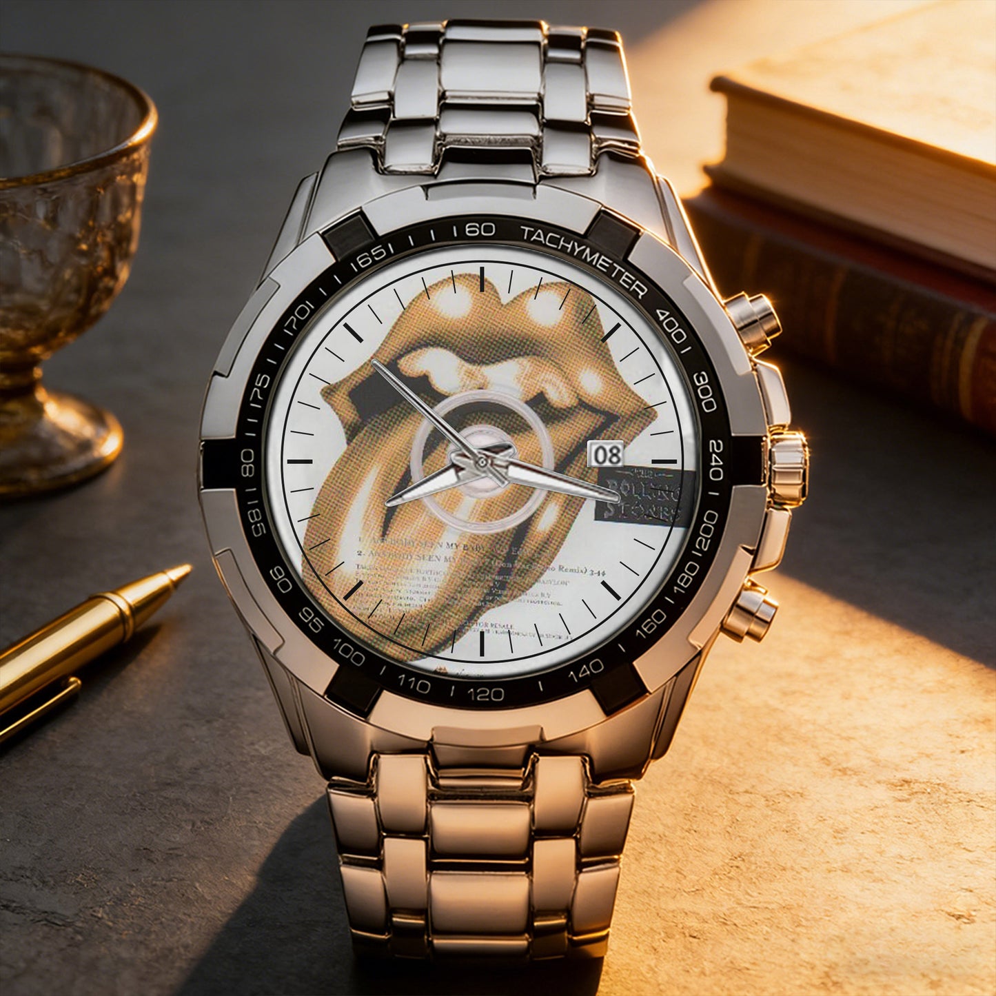 The Rolling Stones Albums Collection Watch - Multiple Classic Album Designs Available