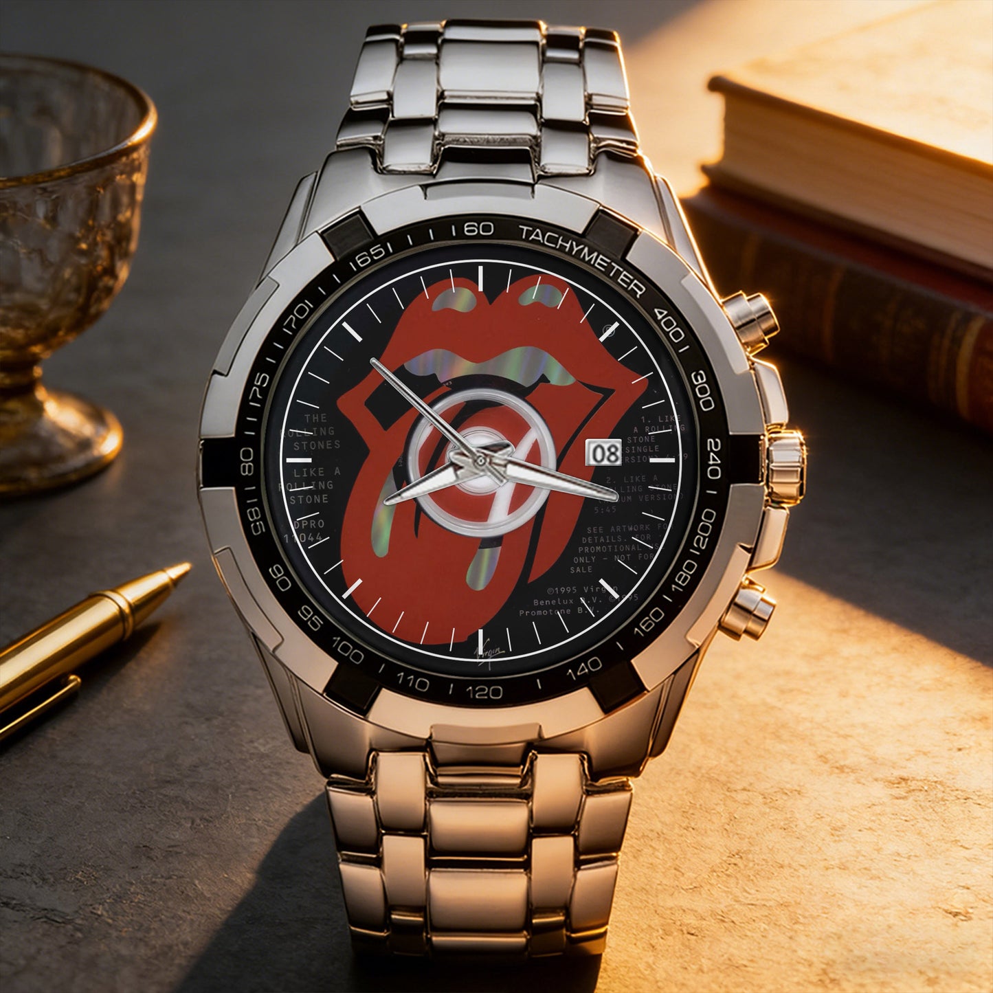 The Rolling Stones Albums Collection Watch - Multiple Classic Album Designs Available