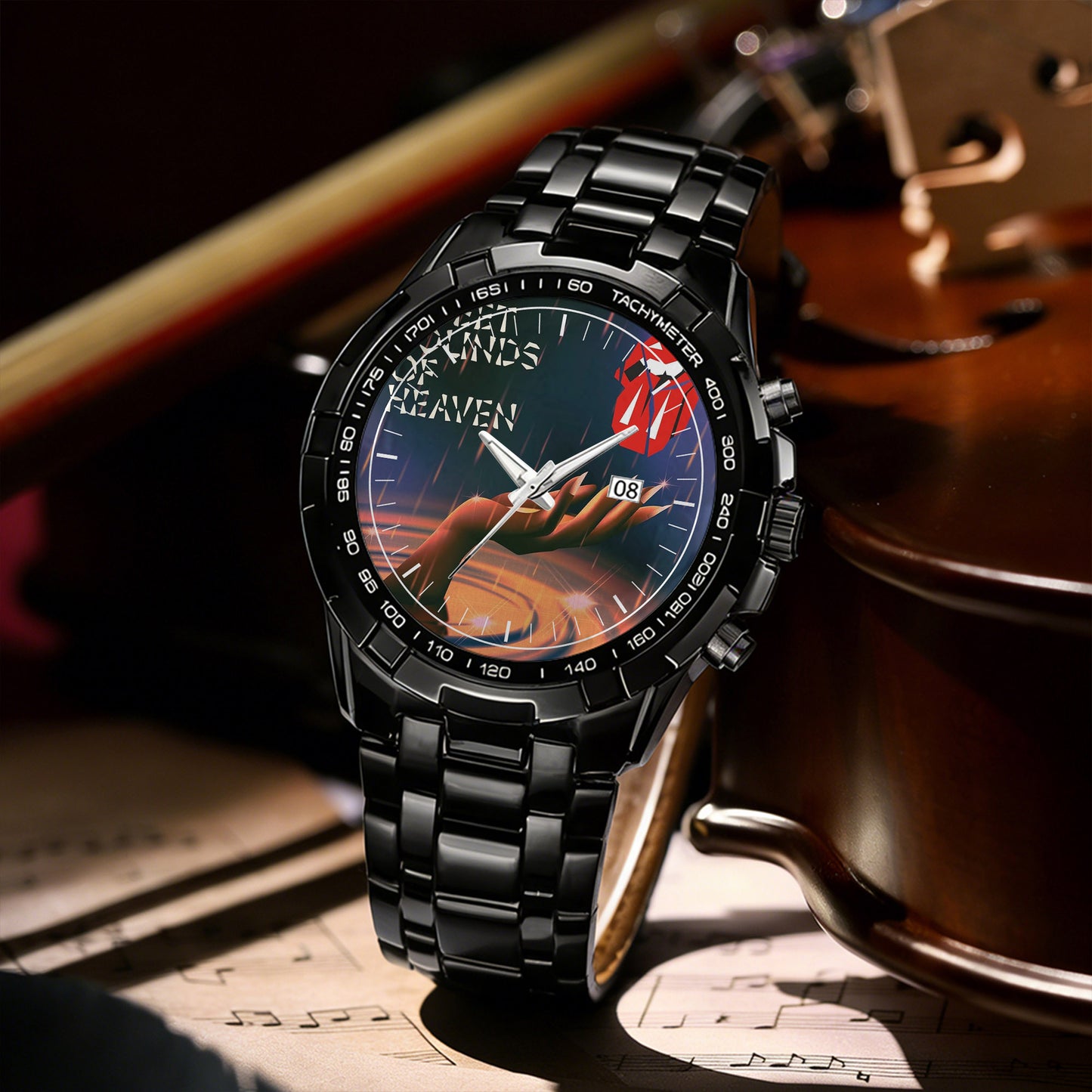 The Rolling Stones Albums Collection Watch - Multiple Classic Album Designs Available