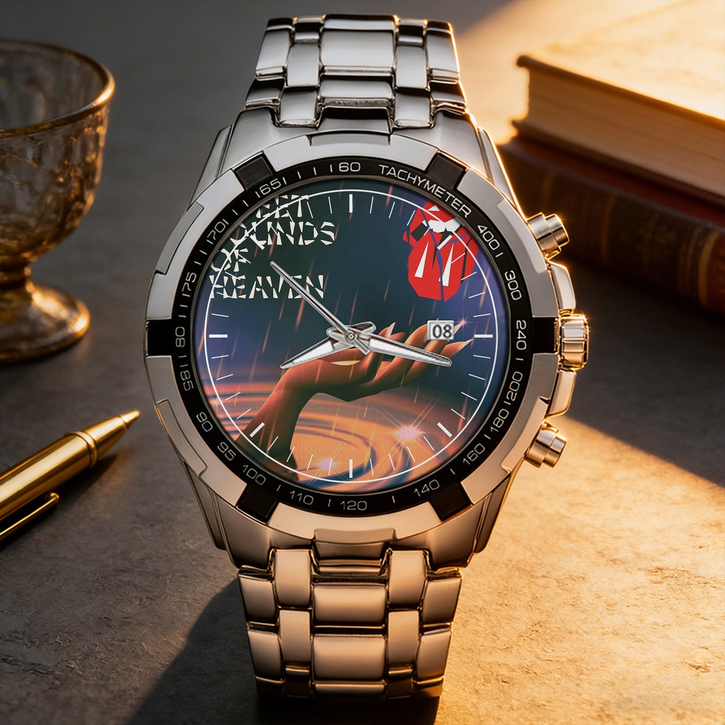 The Rolling Stones Albums Collection Watch - Multiple Classic Album Designs Available