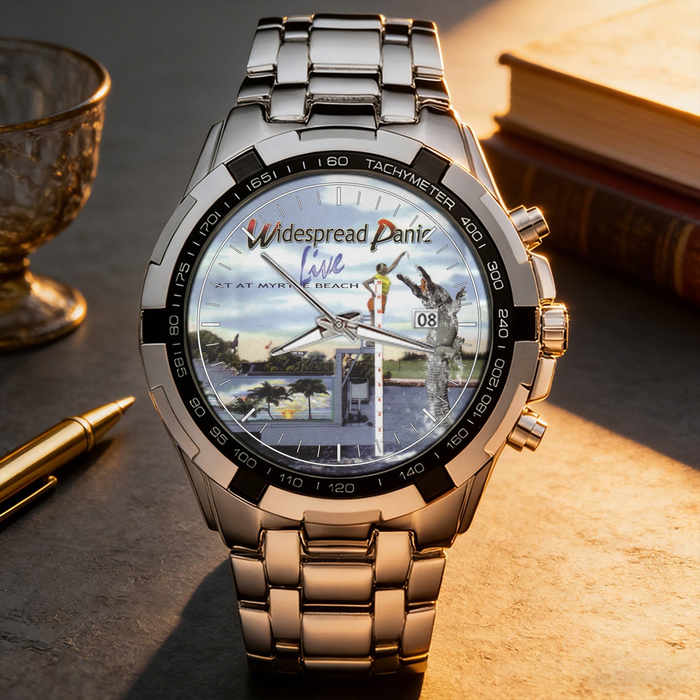 Widespread Panic Albums Collection Watch - Multiple Classic Rock Album Designs Available
