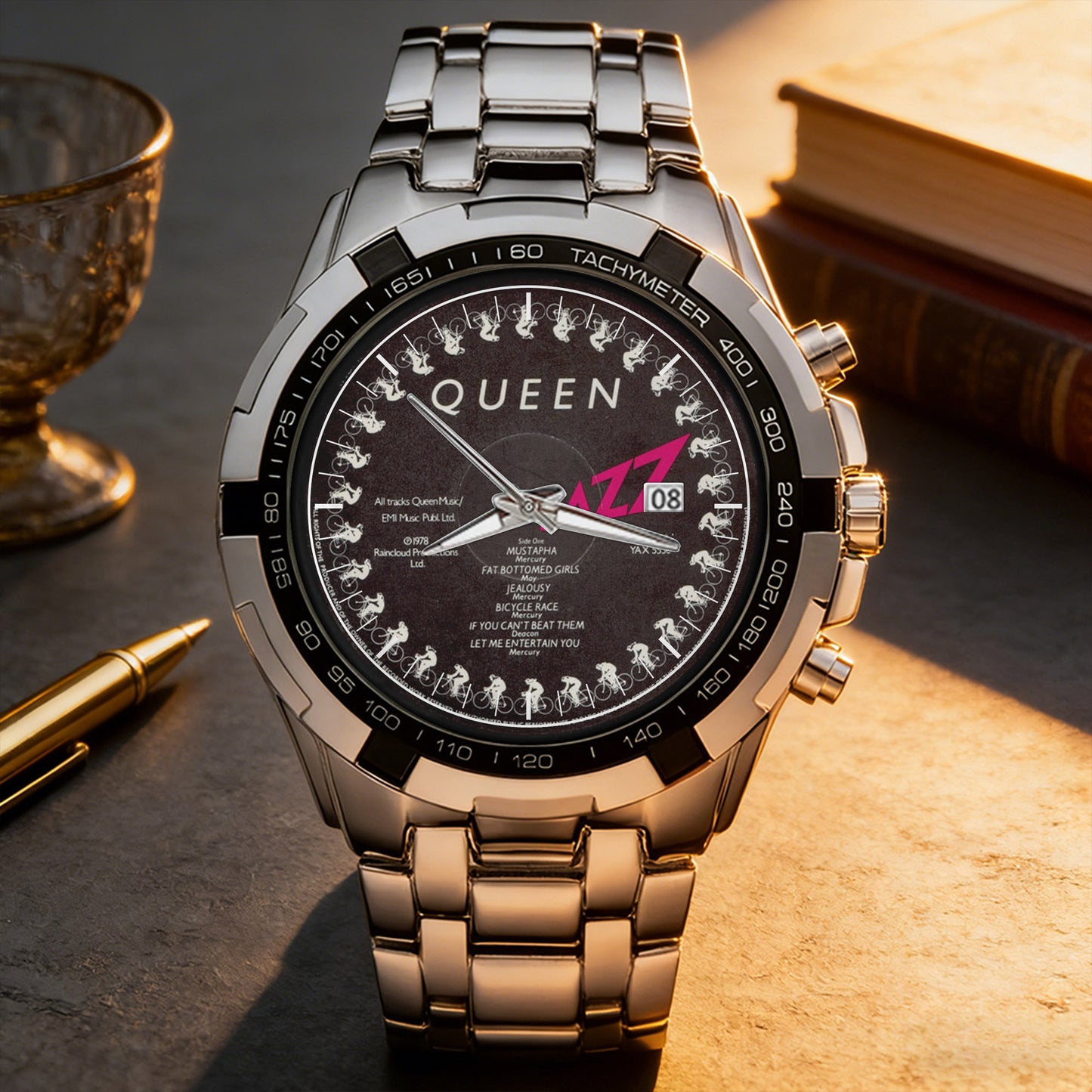 Queen Albums Collection Watch - Multiple Classic Album Designs Available
