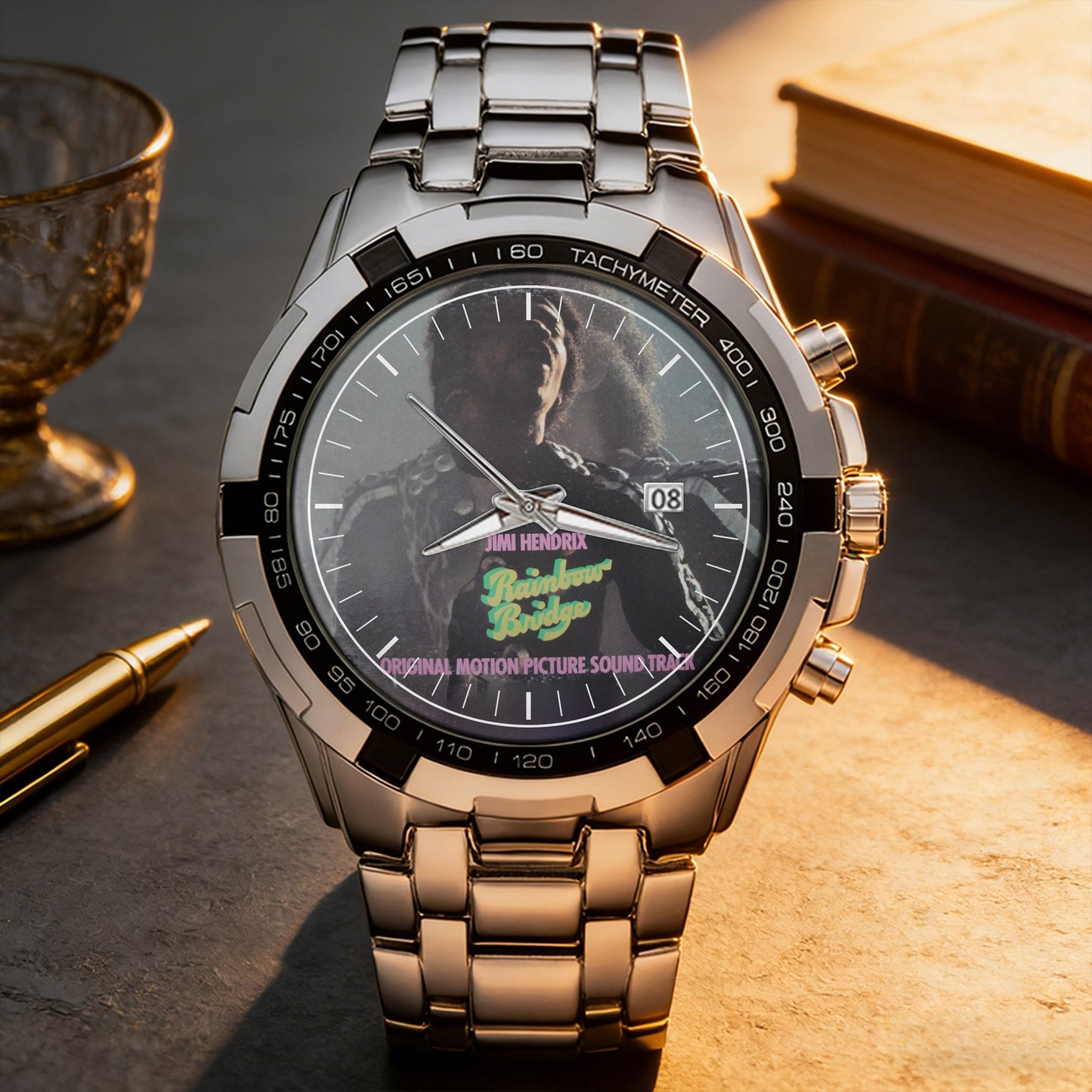 Jimi Hendrix Albums Collection Watch - Multiple Classic Album Designs Available