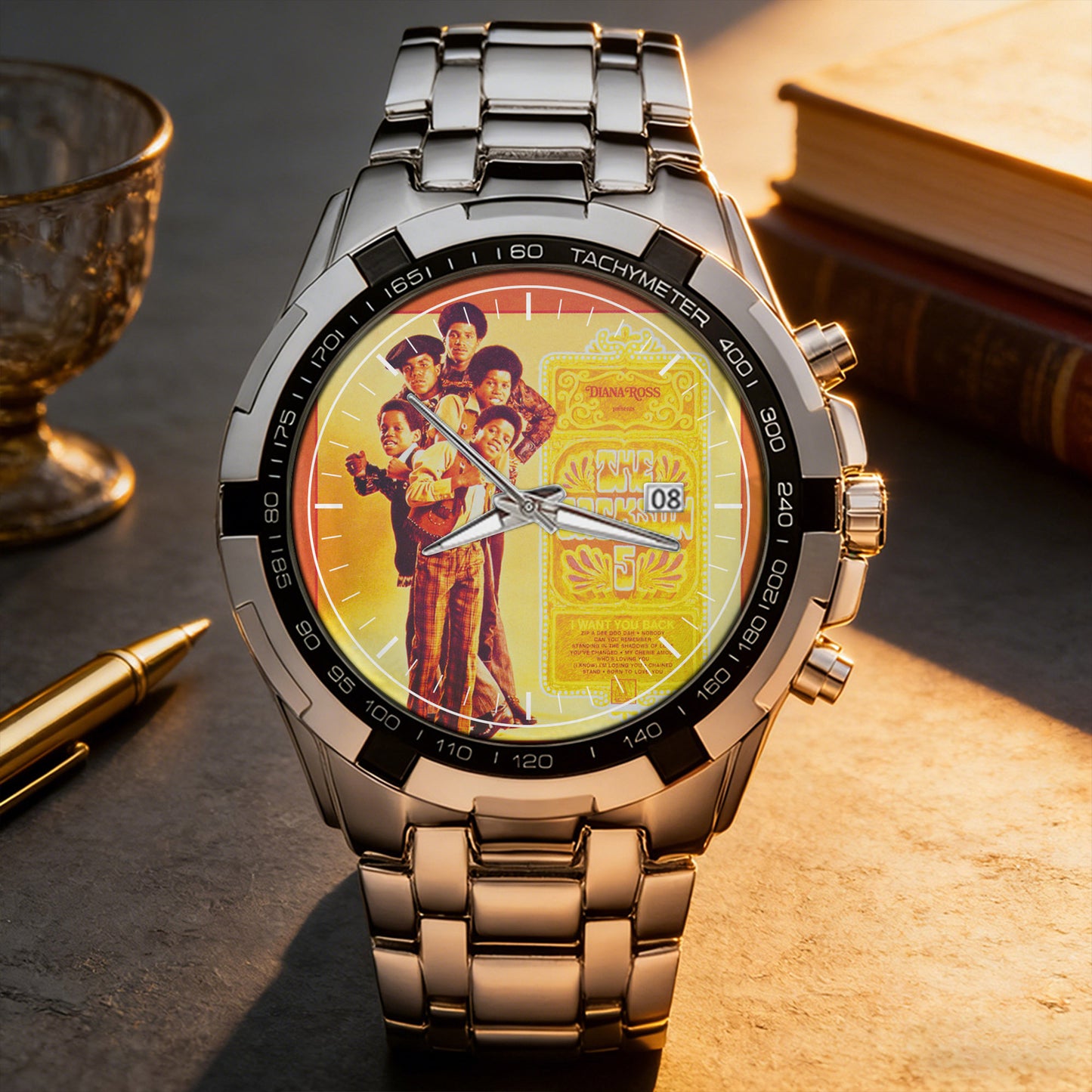 The Jackson 5 Albums Collection Watch - Multiple Classic Album Designs Available