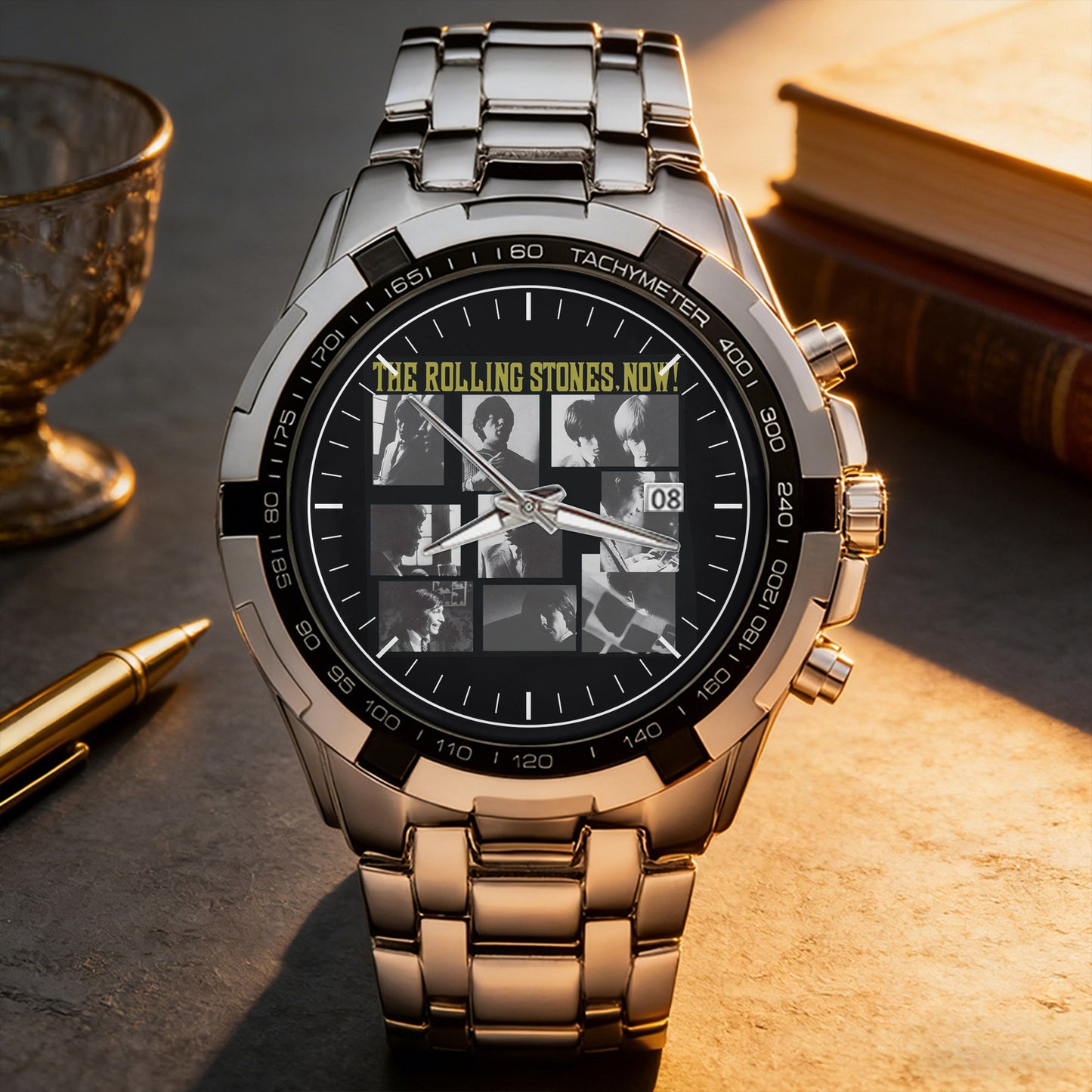 The Rolling Stones Albums Collection Watch - Multiple Classic Album Designs Available